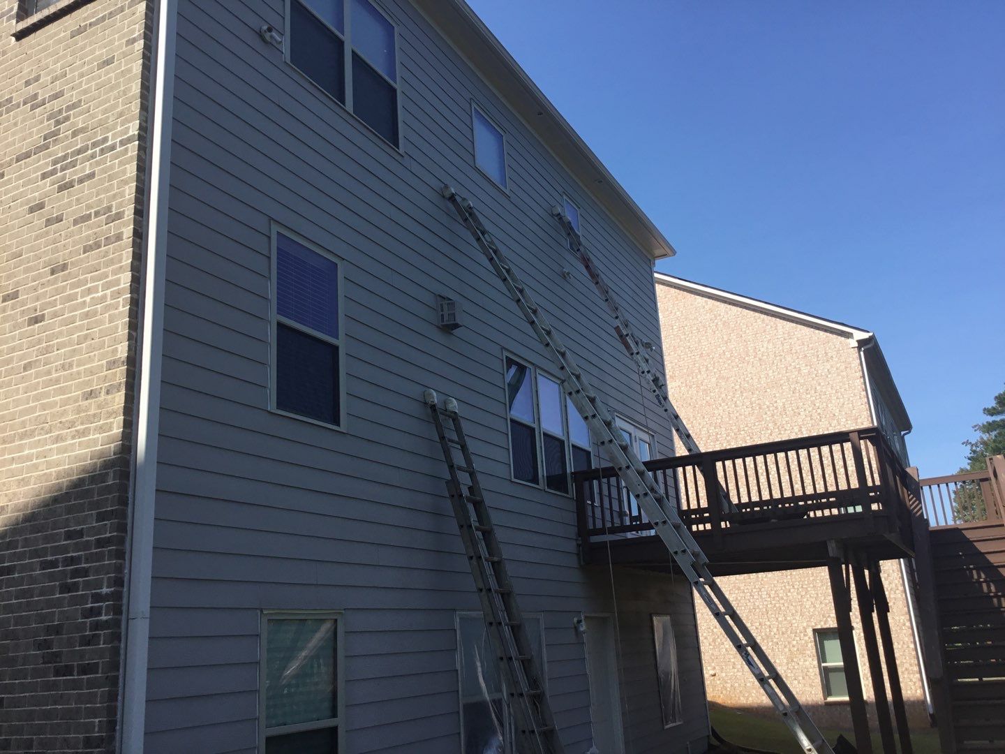 Residential Exterior Painting and Siding Update in Alpharetta by Swift Home Renovations