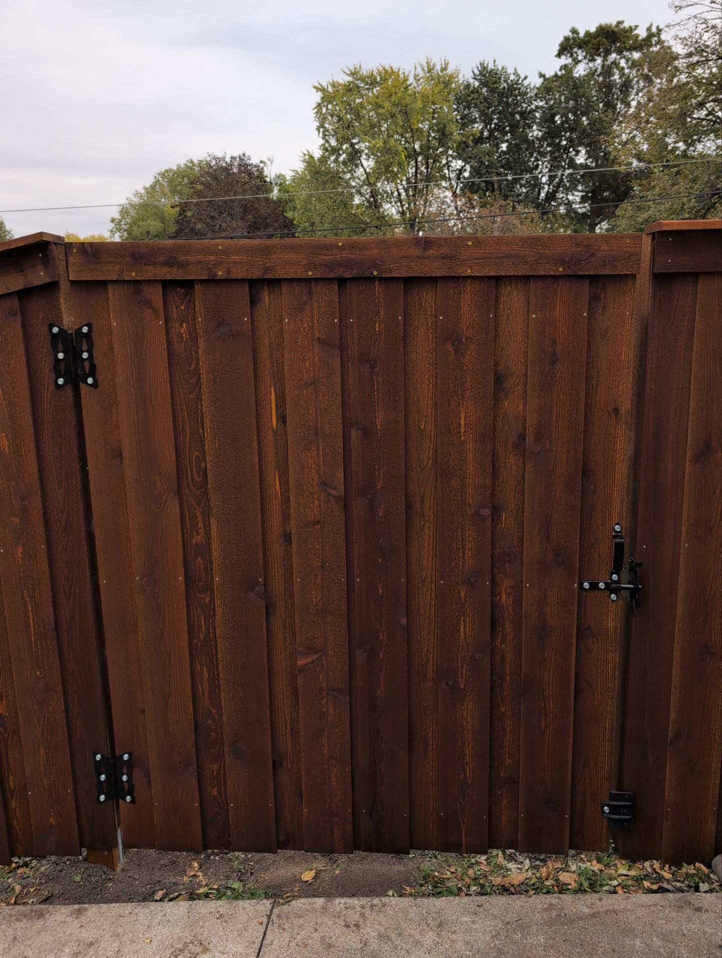 Project in Cedar Falls by Perfect Picket Fence and Stain