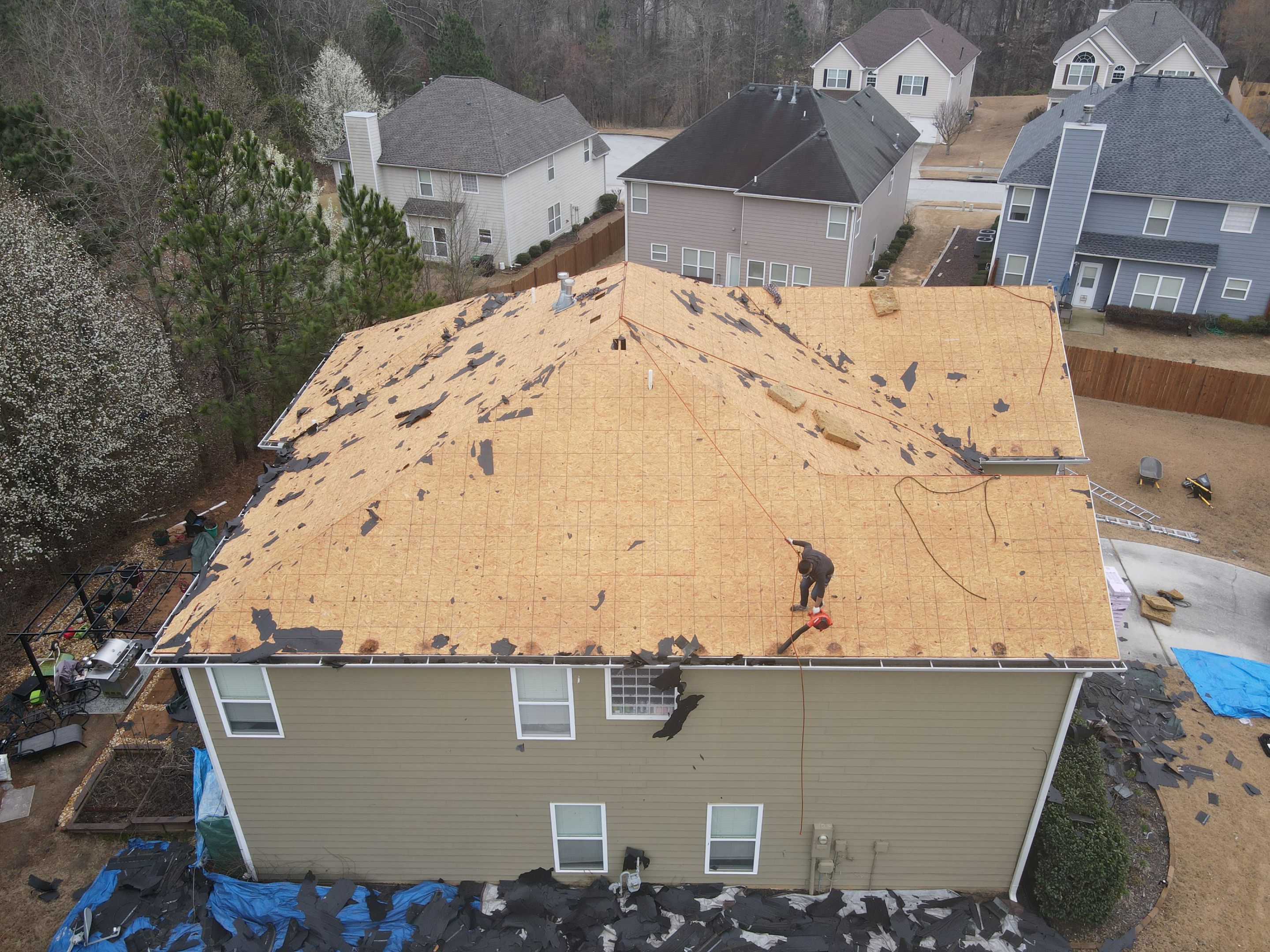 Duration TruDef Quarry Gray Residential Roofing Installation by Inspector Roofing and Restoration