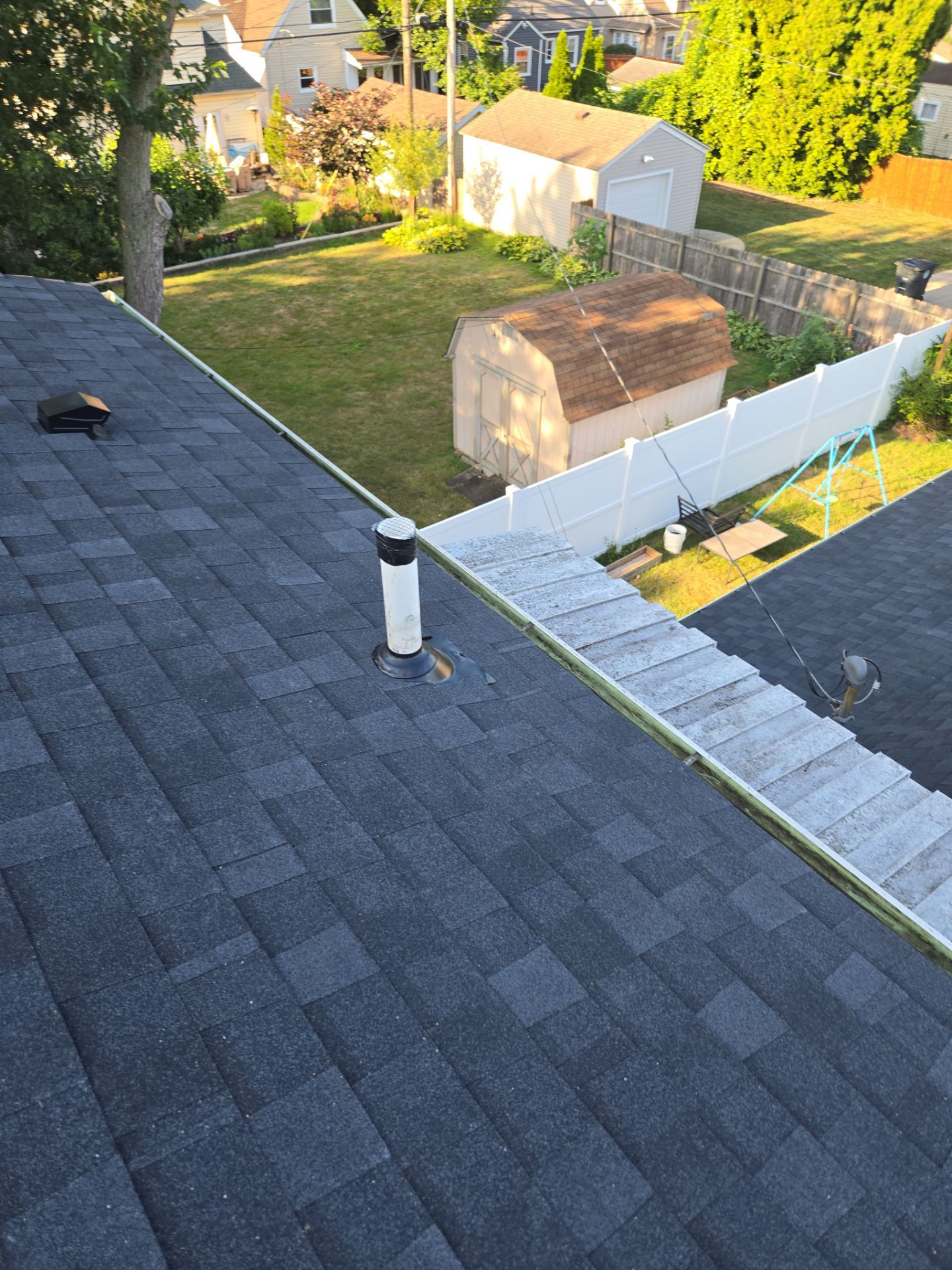 Atlas Pinnacle, Color, Black Shadow, Drip Edge, Color, Black by Eagle Eye Roofing