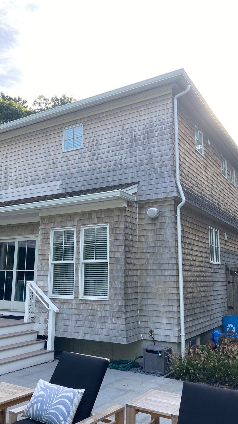 Provincetown, MA Gutter Installation using 6" K-Style Aluminum Duo Pro Gutter by Gutter Pro Enterprises