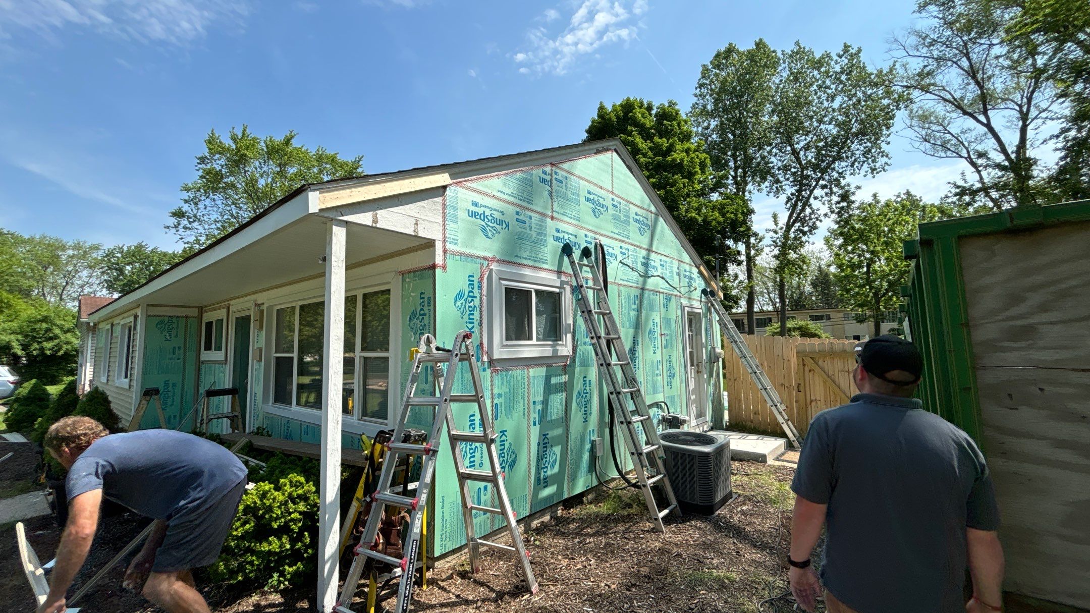 Siding Replacement using Certainteed Classic Restoration D4 by 180 Contractors