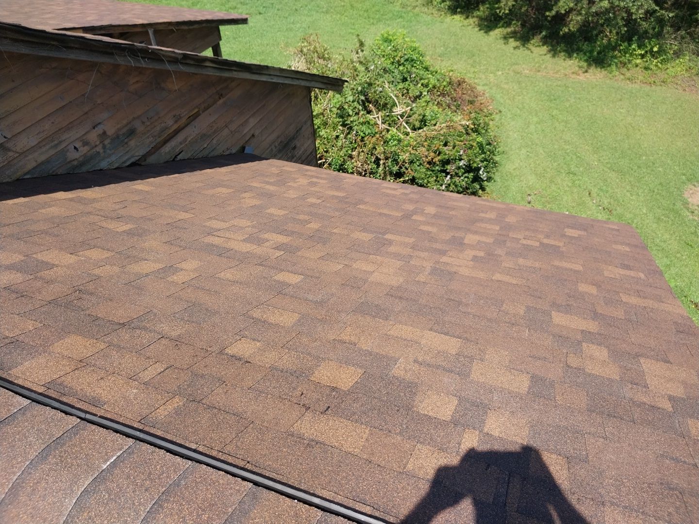 Syler roofing job by BROCK BUILDERS 