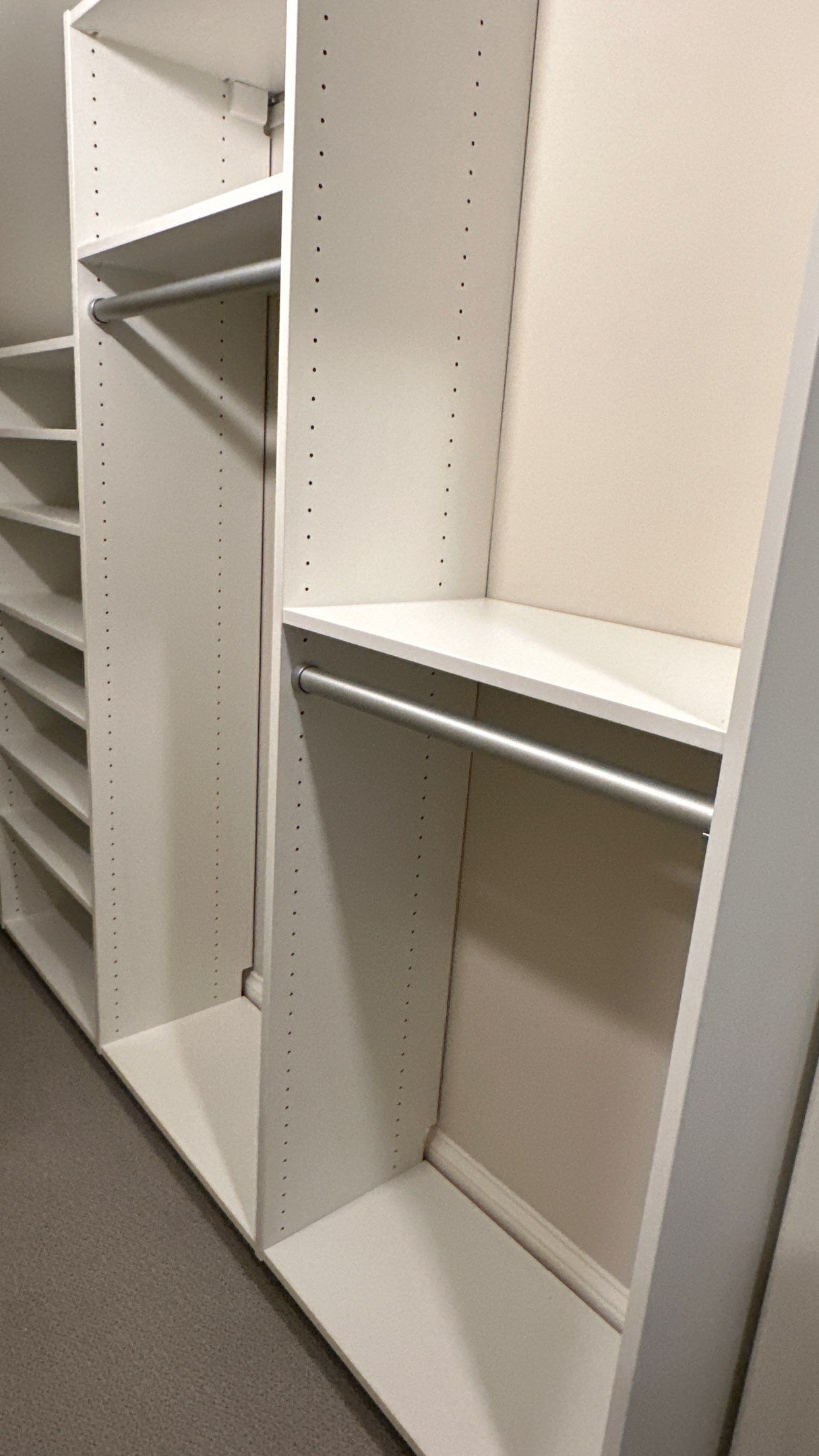 Steven S. not only transformed his garage but also his closet by Banner Garage