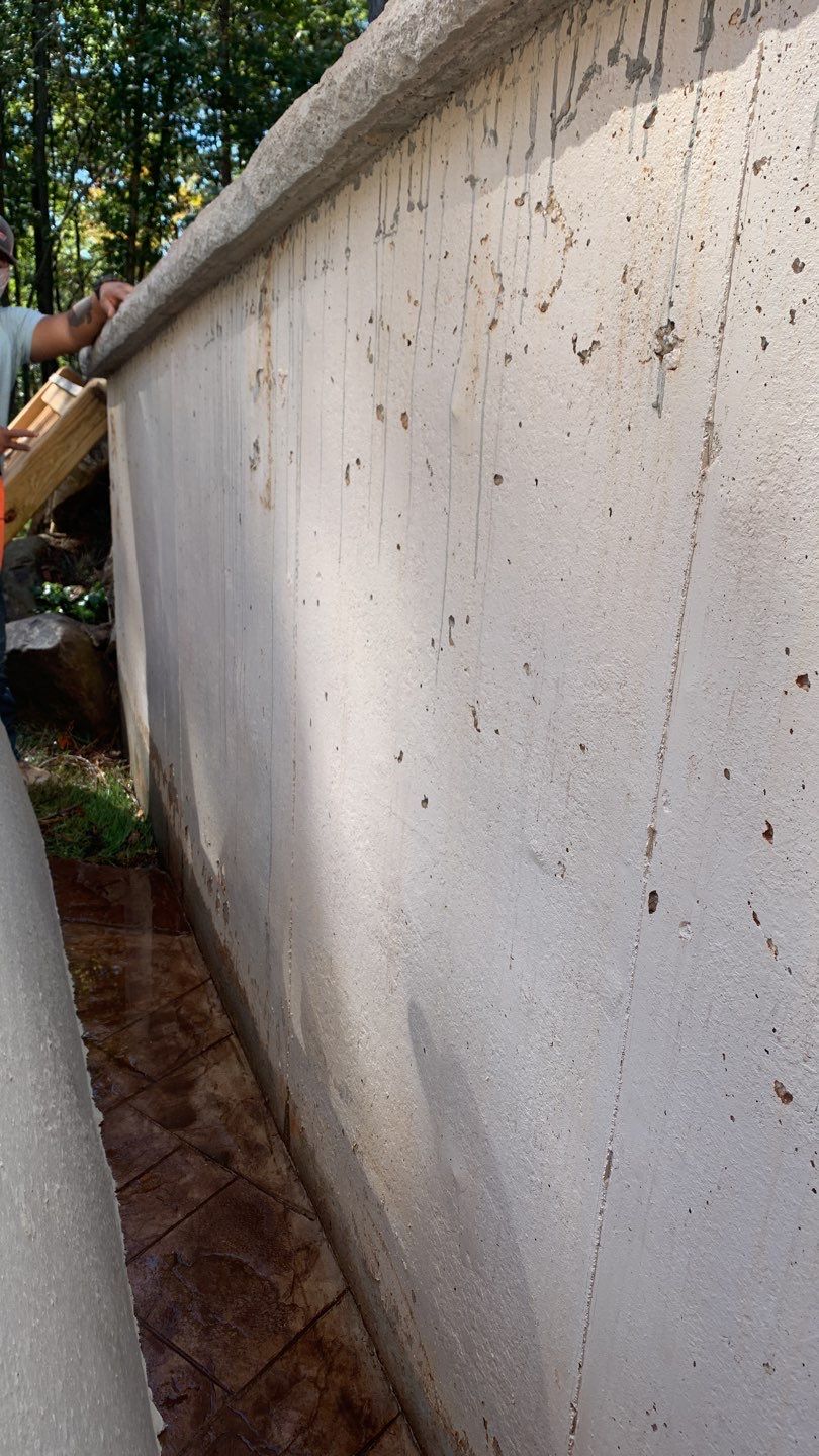 Outdoor Kitchen using Clifrock Panels by Xtreme Concrete Services