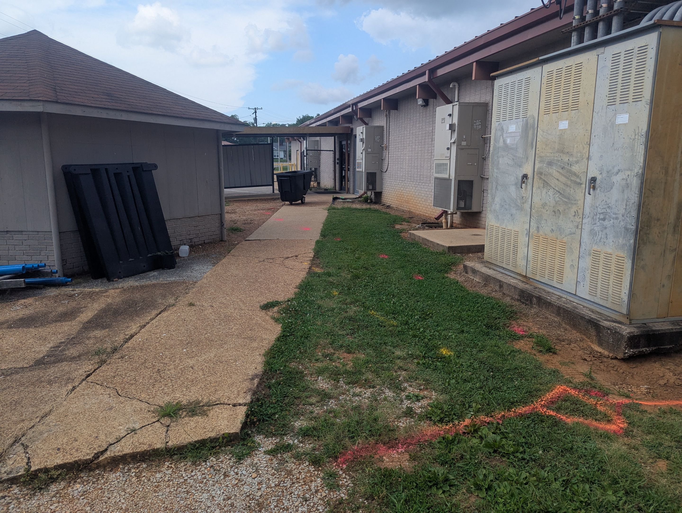 Utility Locate and GPR (School Project) by Alsip Locating Service, LLC