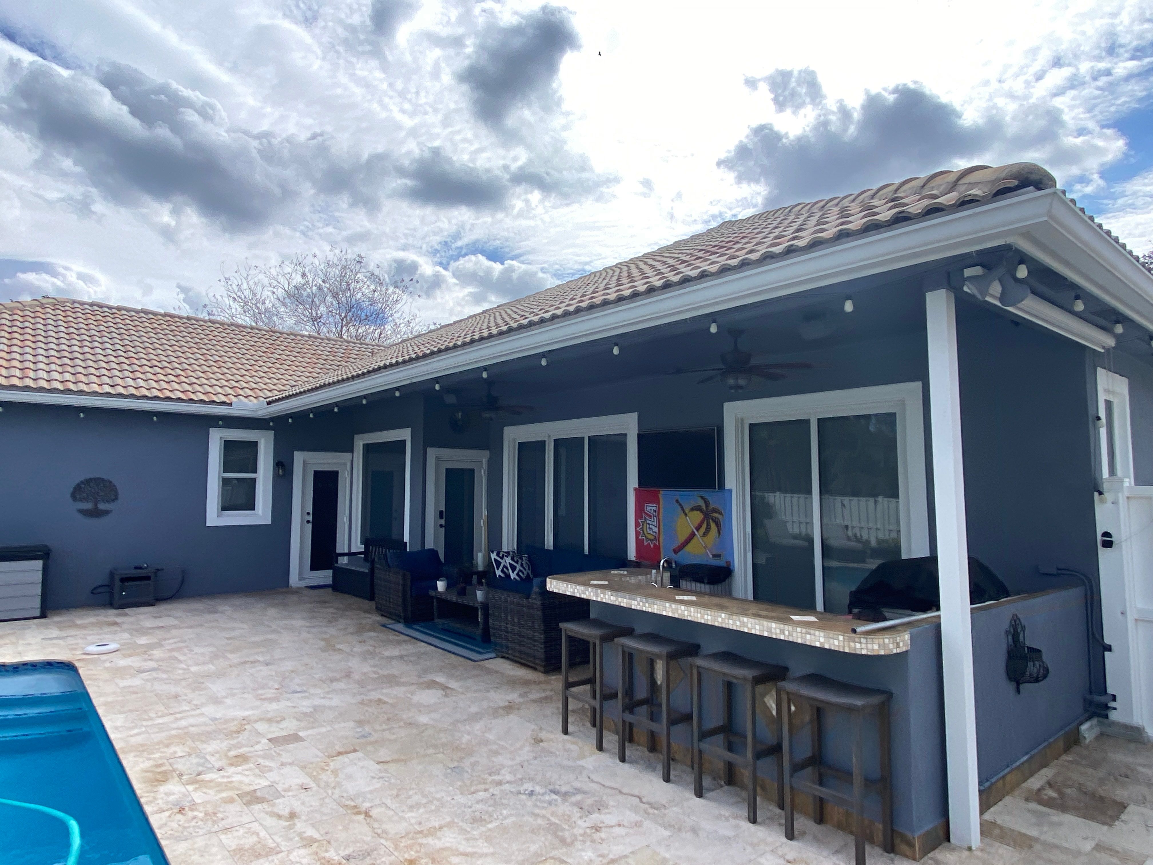 Roof Replacement from Tiles to Metal by Earl W. Johnston Roofing