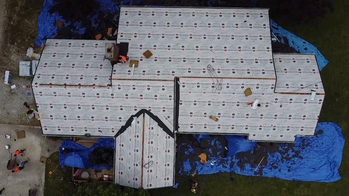 Residential Roofing Installation using asphalt shingle roofing by Galian Roofing LLC