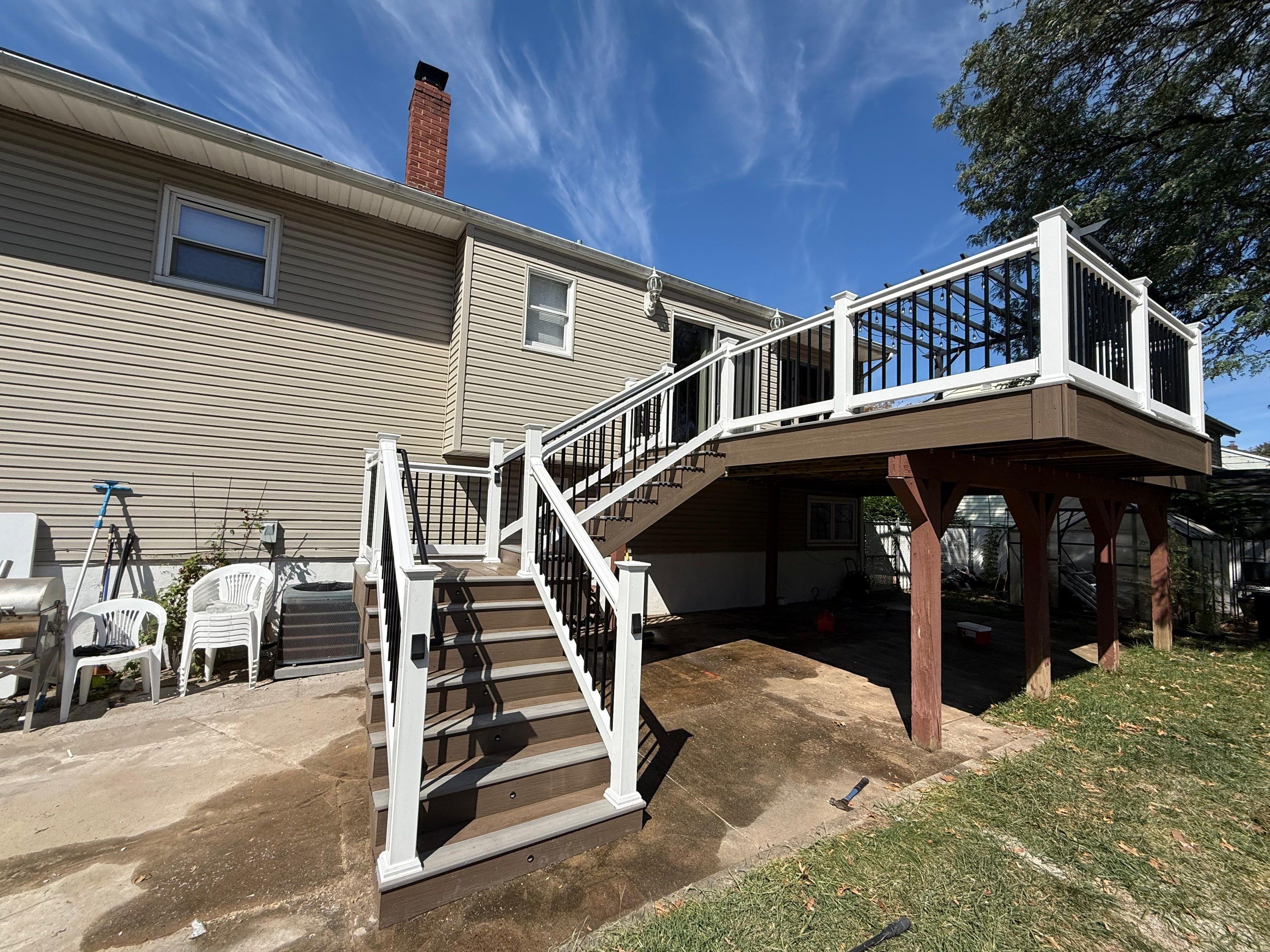 Deck Resurface in Edison NJ by deck guardian