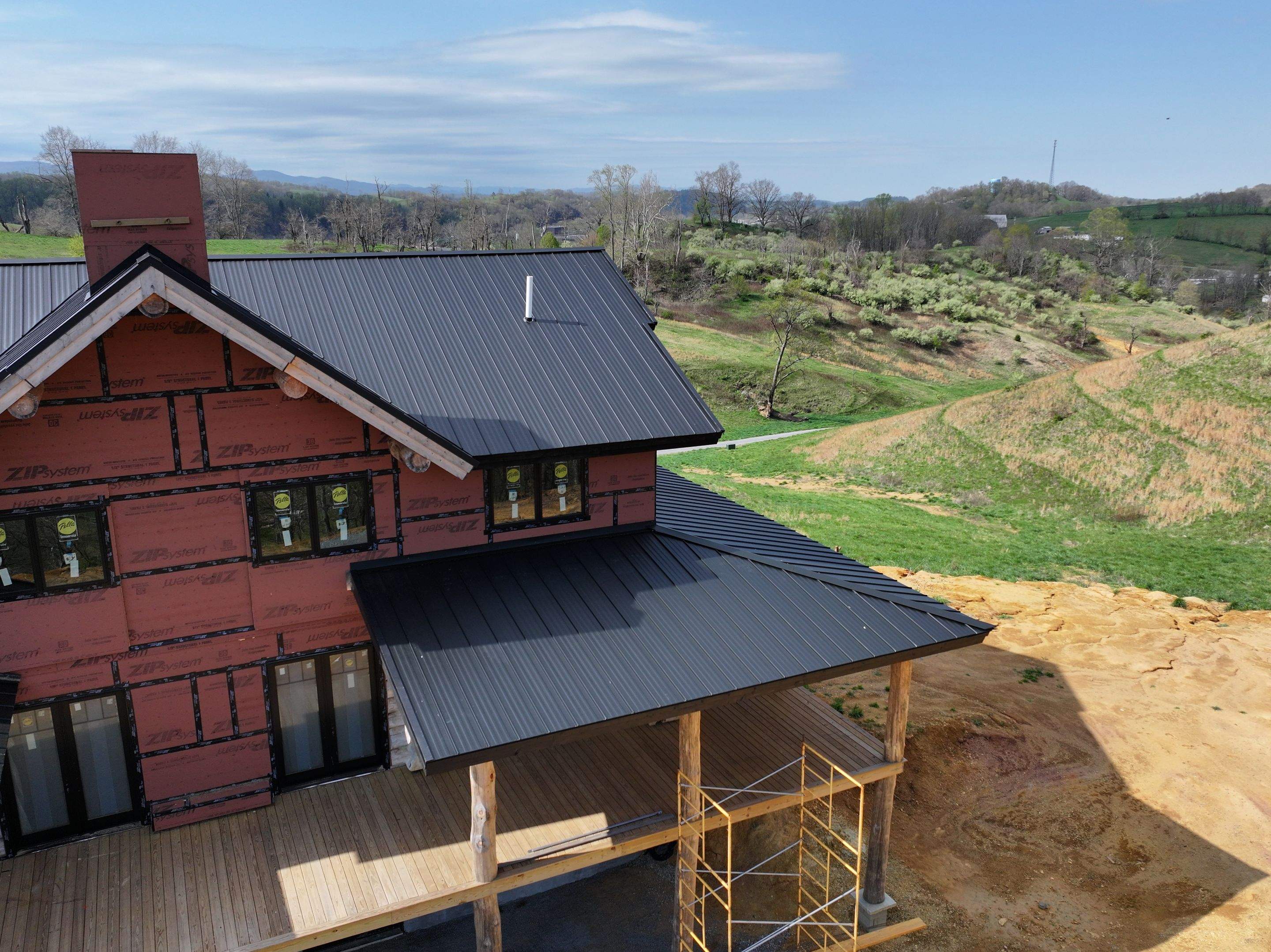 Black Frost Standing Seam by Omnia Roofing
