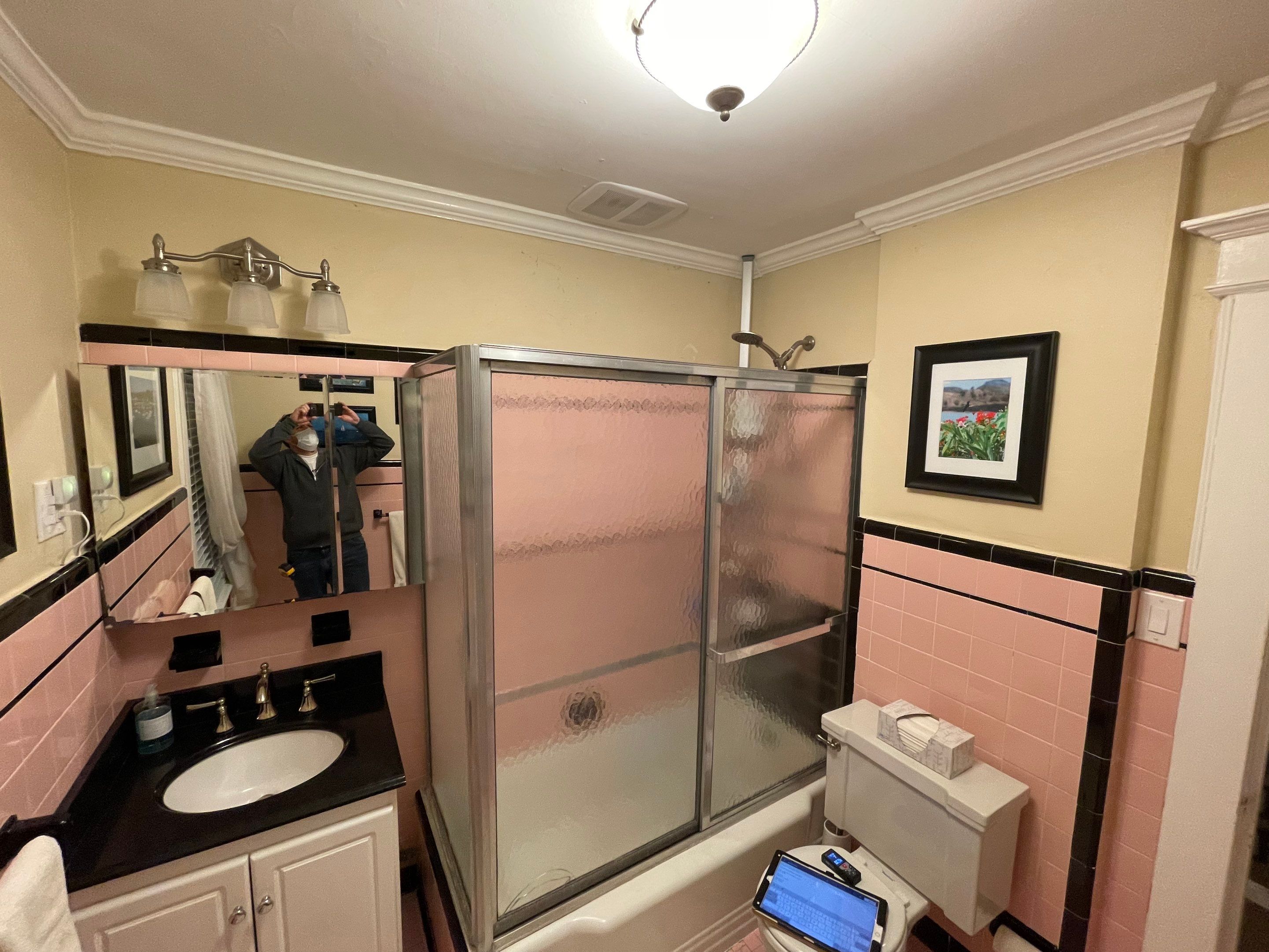 Bathroom Remodel using Tile by Home Concepts Construction