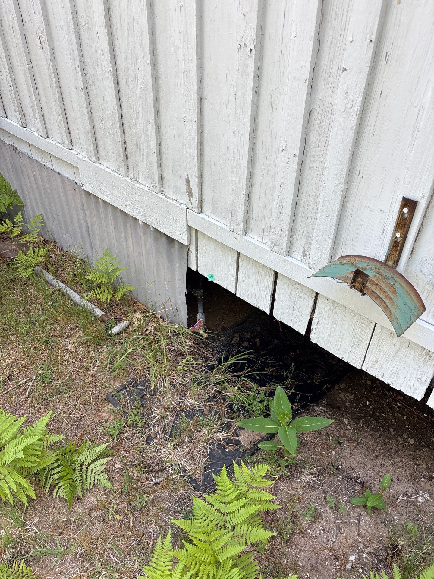 Lakeside Cottage Exterior Painting and Teal Trim Restoration in Mears by Gordon Painting