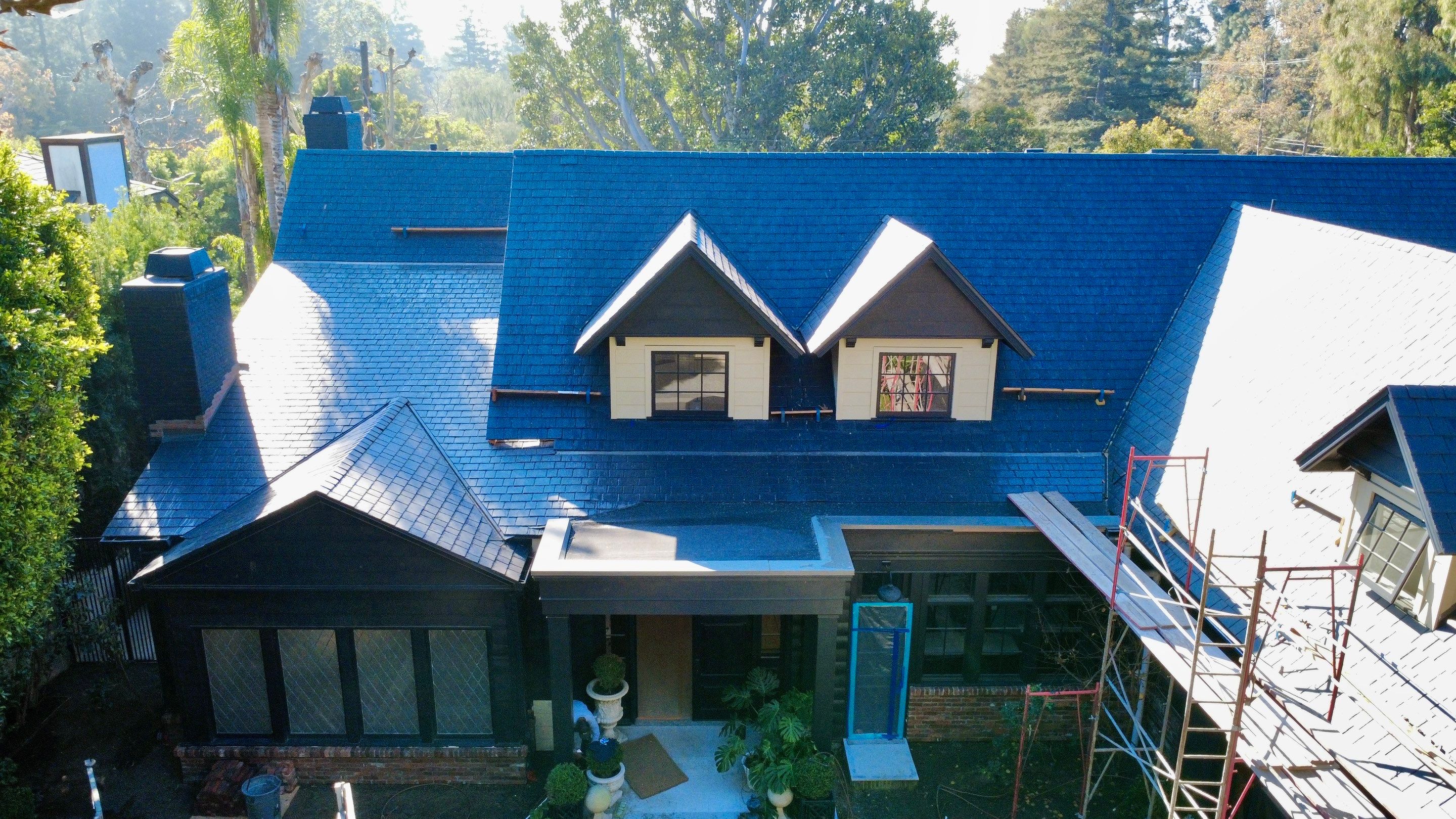 Synthetic Slate Tile Project in Brentwood by Hull Brothers Roofing