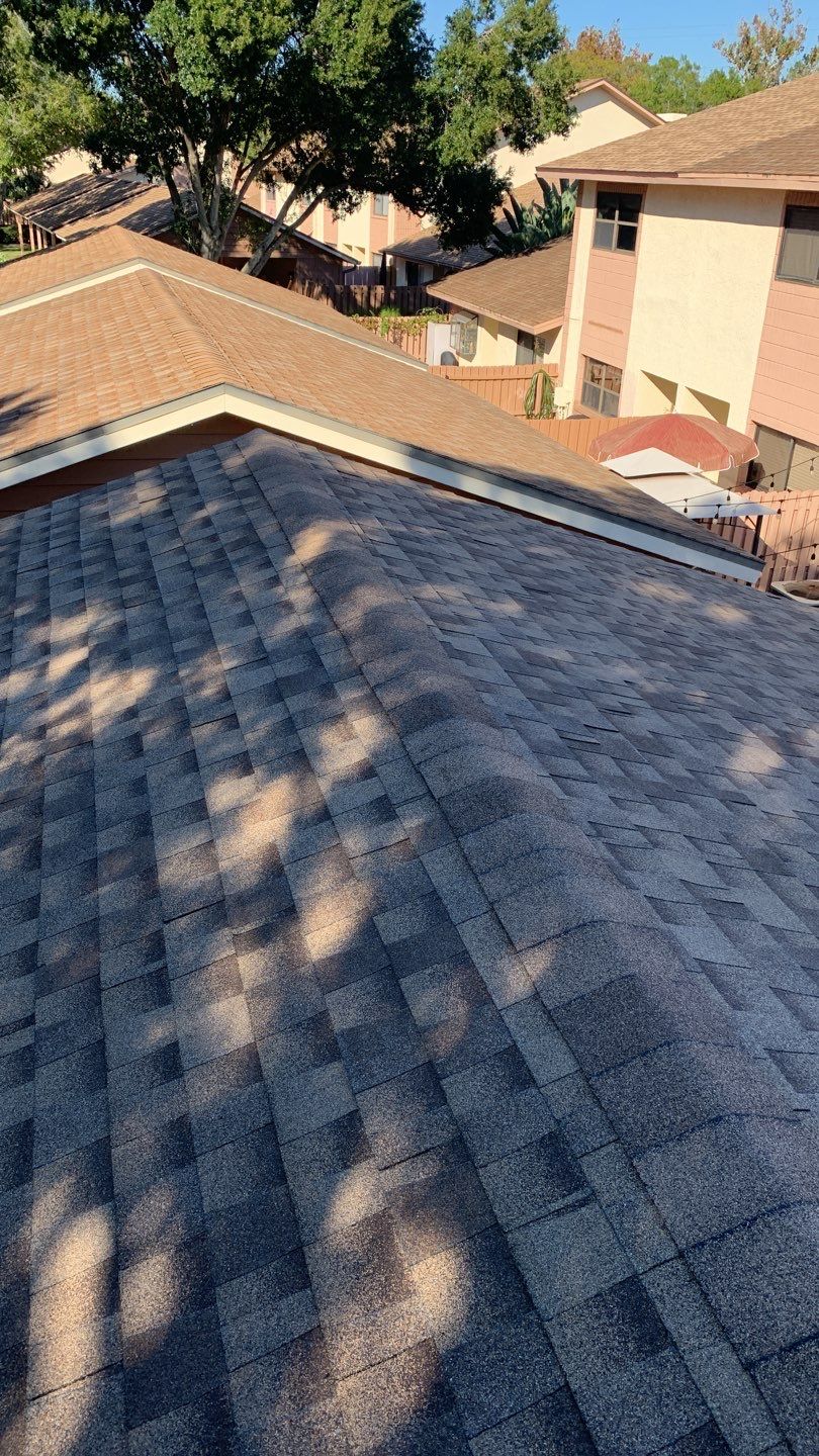 Residential Roofing Installation using GAF HDZ Shingles by Protek