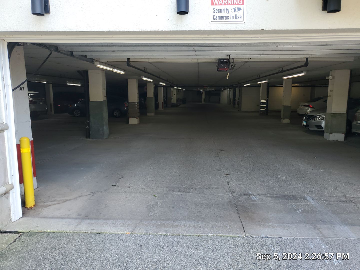 Parking Garage Sweeping & Concrete Deep Cleaning by Northern Power Washing LLC.