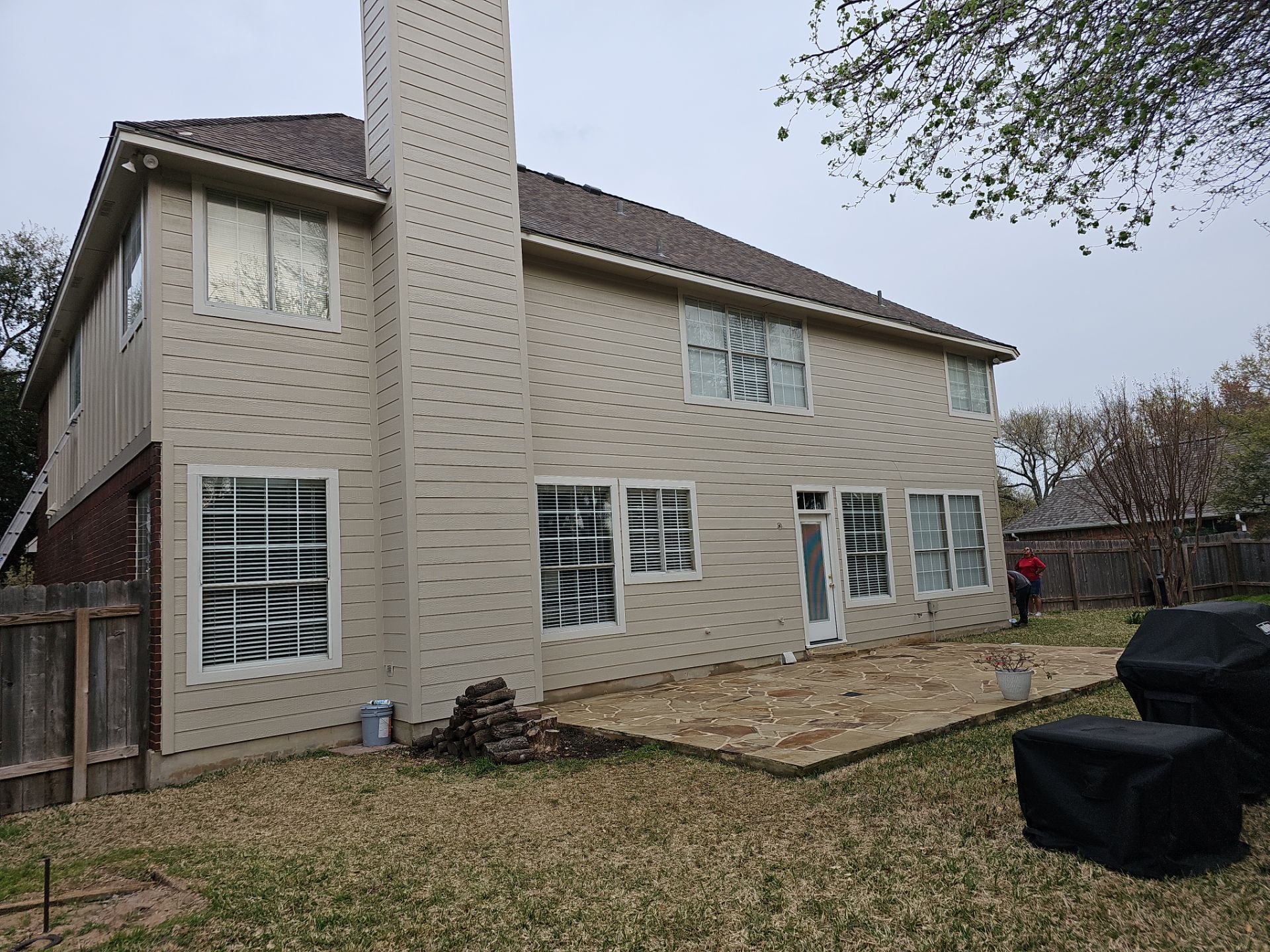 New Hardie Lap Siding & Board and Batten by DeZign Roofing & Exteriors