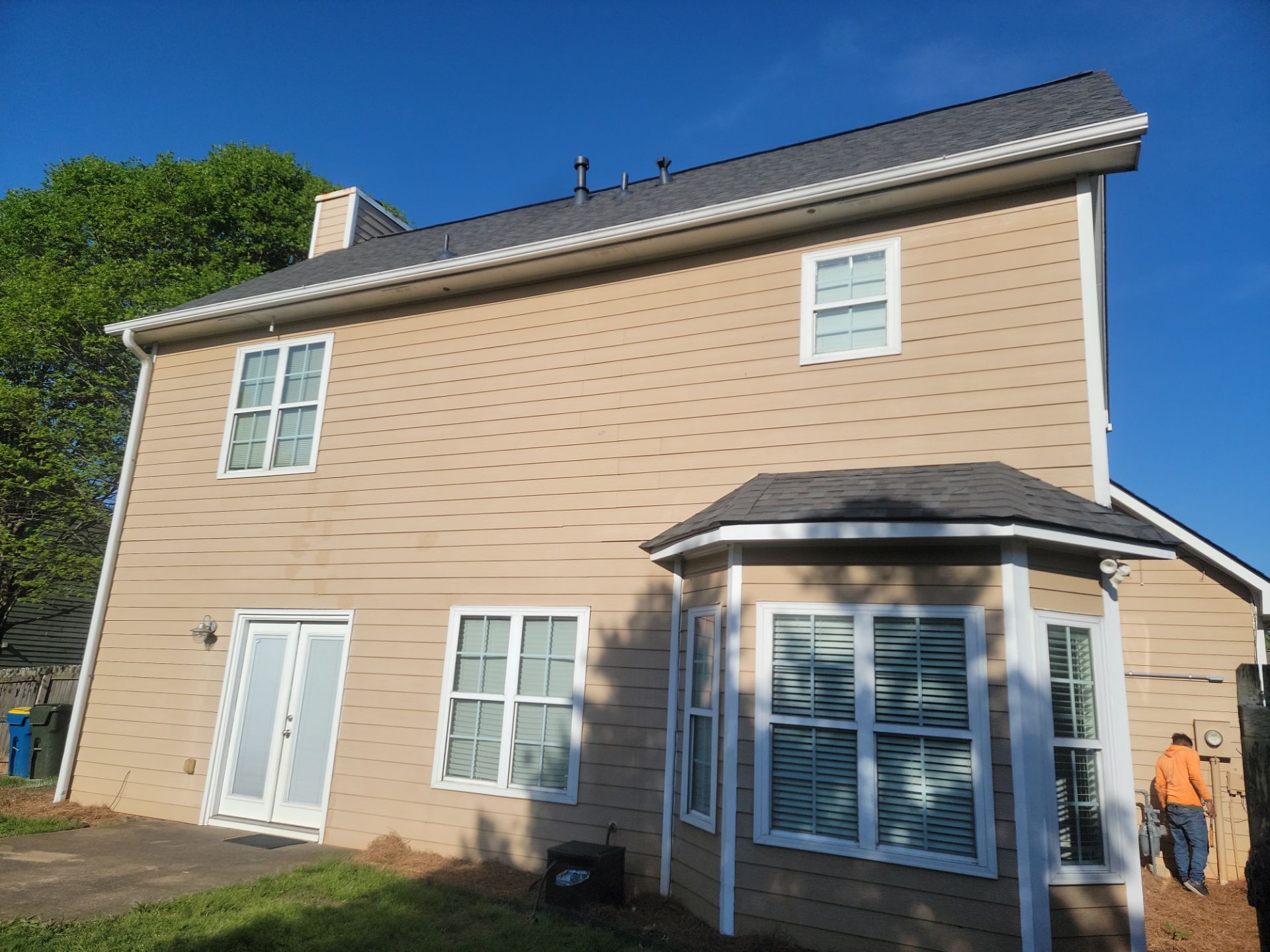 Residential Roof Replacement using Owens Corning TreDef Duration Williamsburg Grey by Inspector Roofing and Restoration