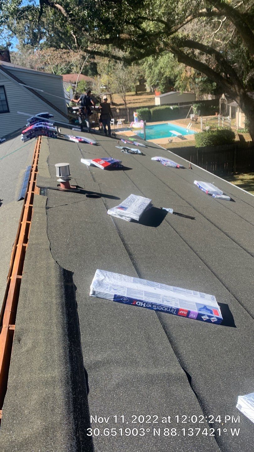 Residential Roofing Installation using Roof Replacement by American Roofing & Construction LLC