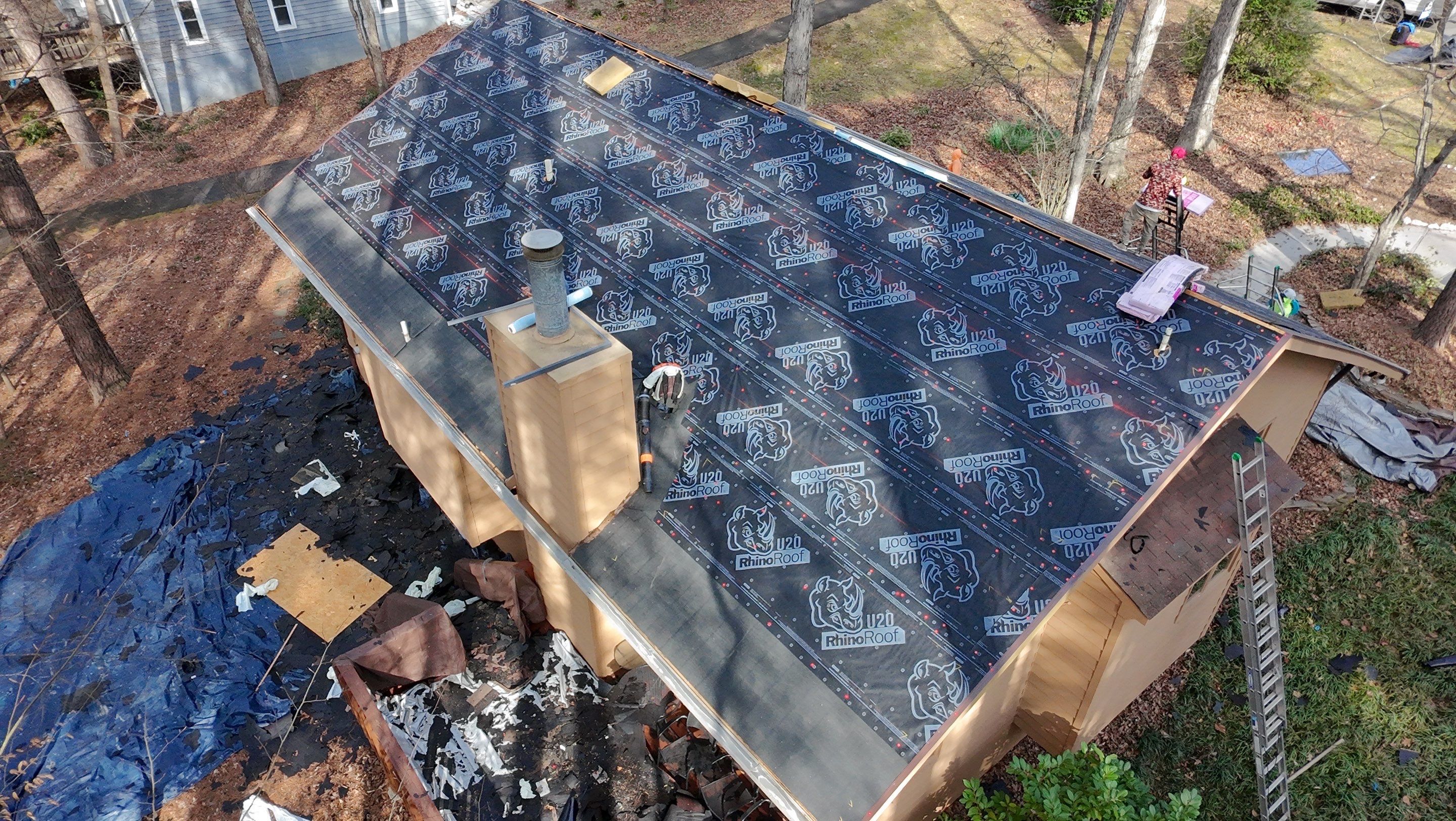 Durham Home Exterior Transformation by Carolina Professional Roofing, Inc  