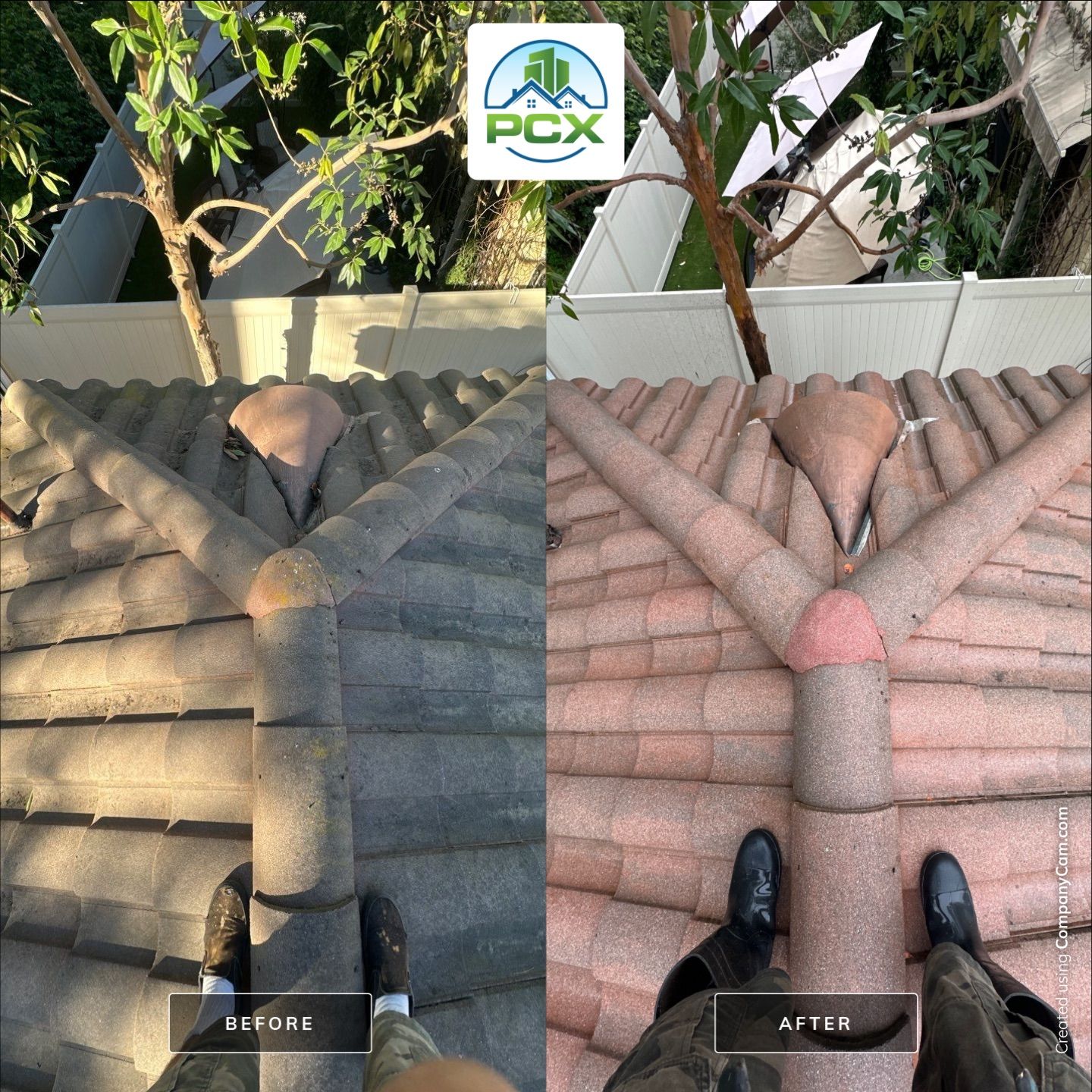 Aliso Viejo Roof Washing at HOA by Property Cleaning Experts, LLC
