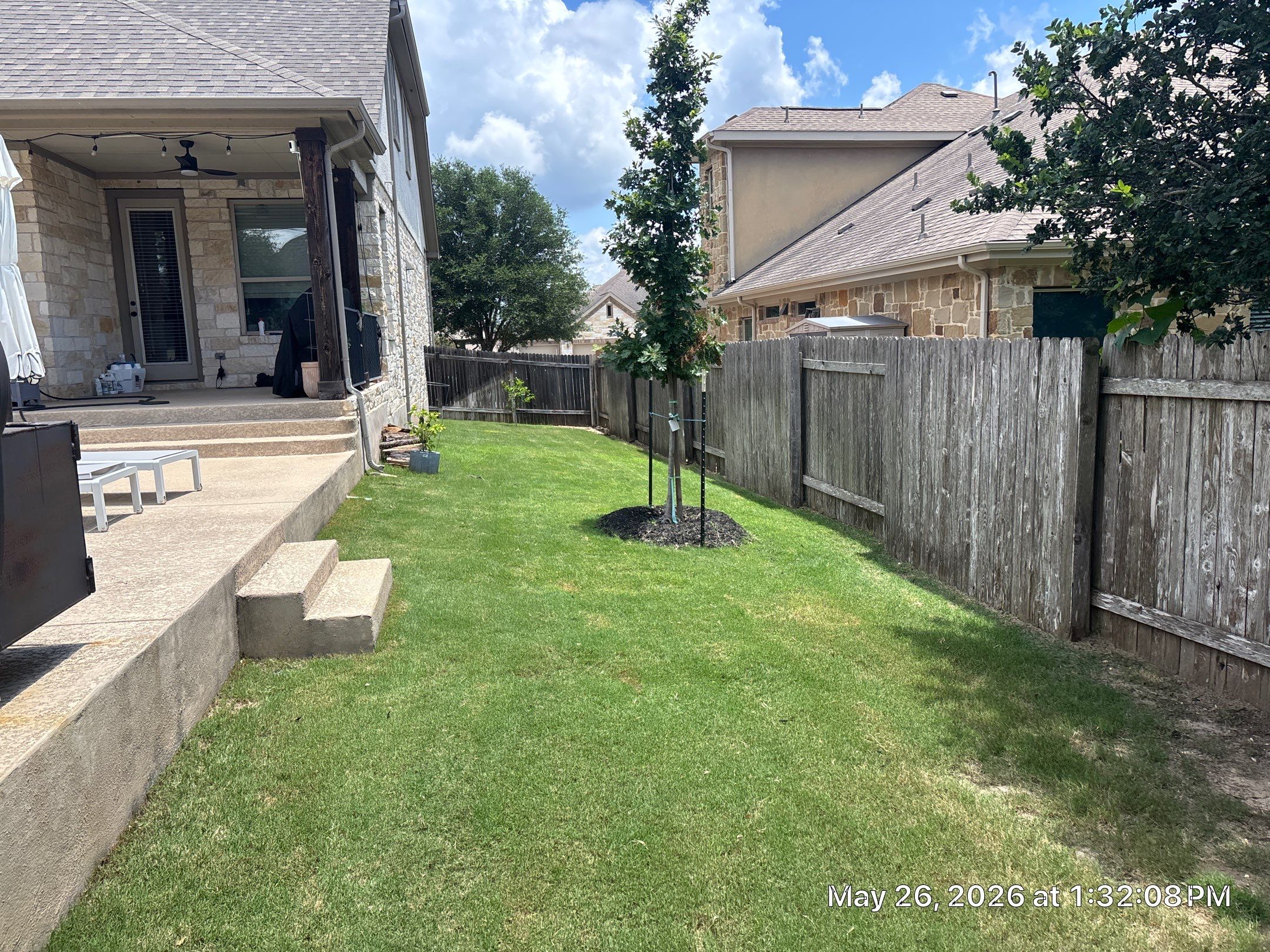 Residential Wood Fence in Austin by RoofsOnly.com