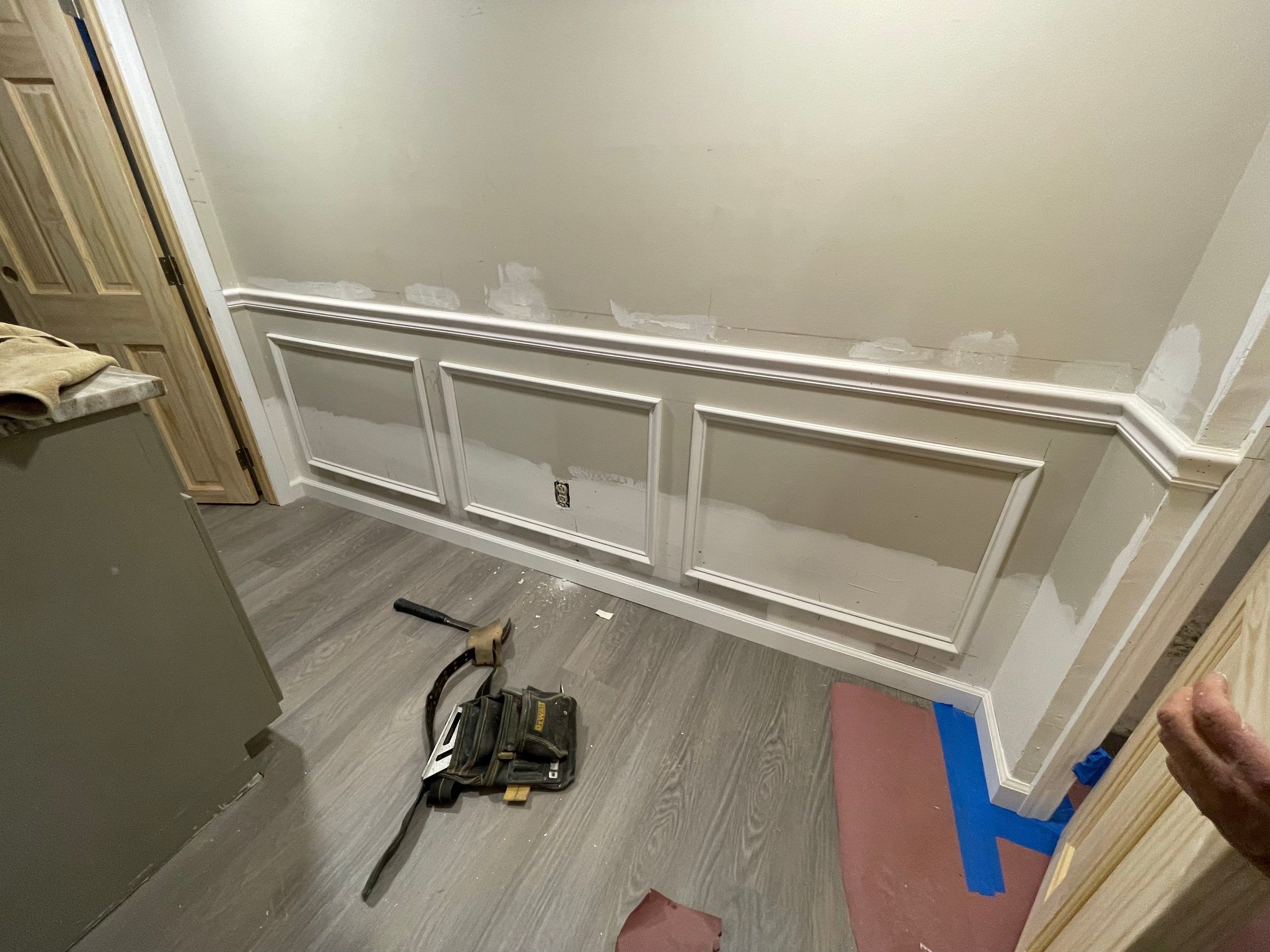 Basement Remodel using Drywall by Home Concepts Construction