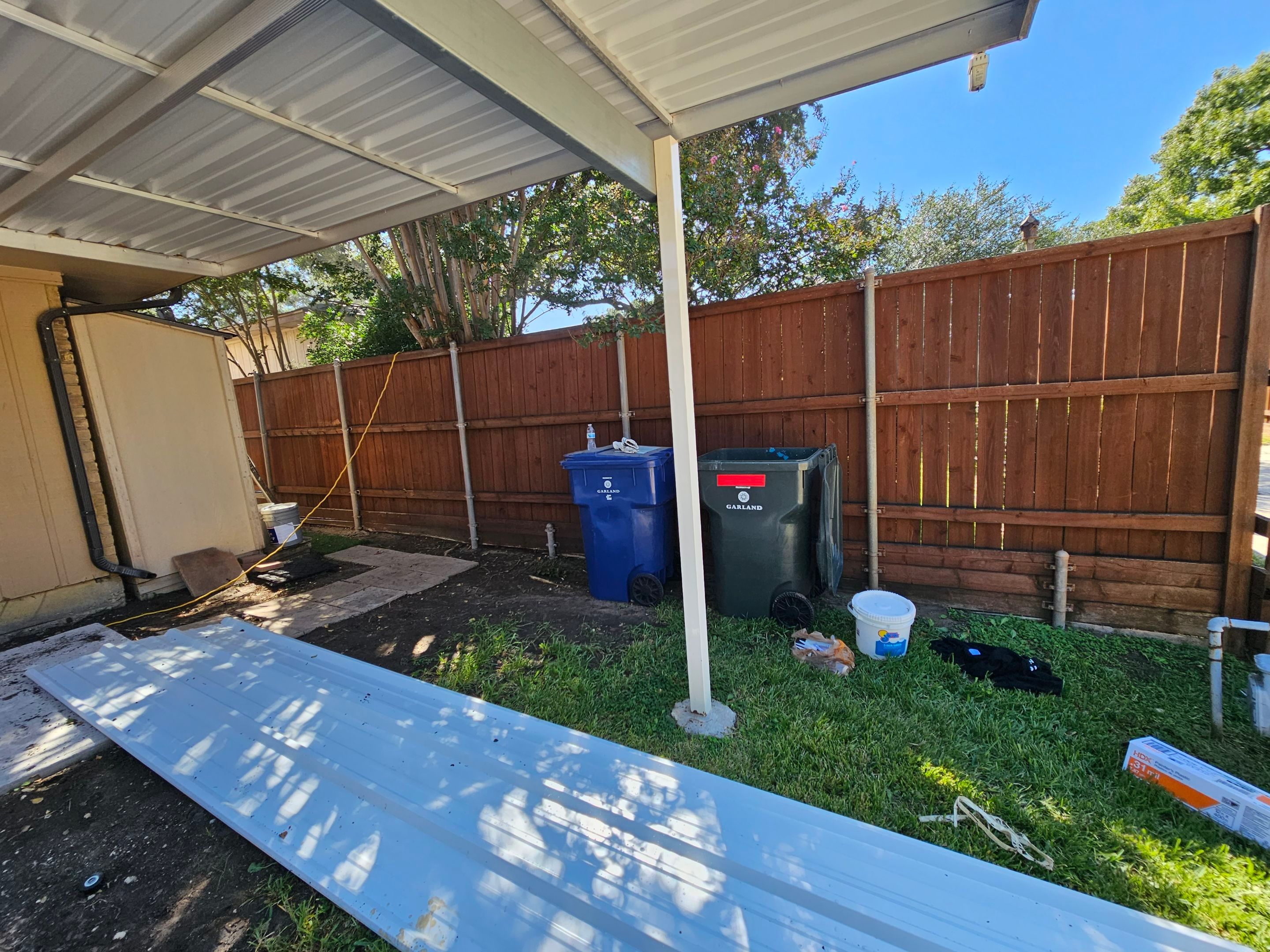 Roof replacement, popcorn removal, fence stain & paint by EL-GC LLC 