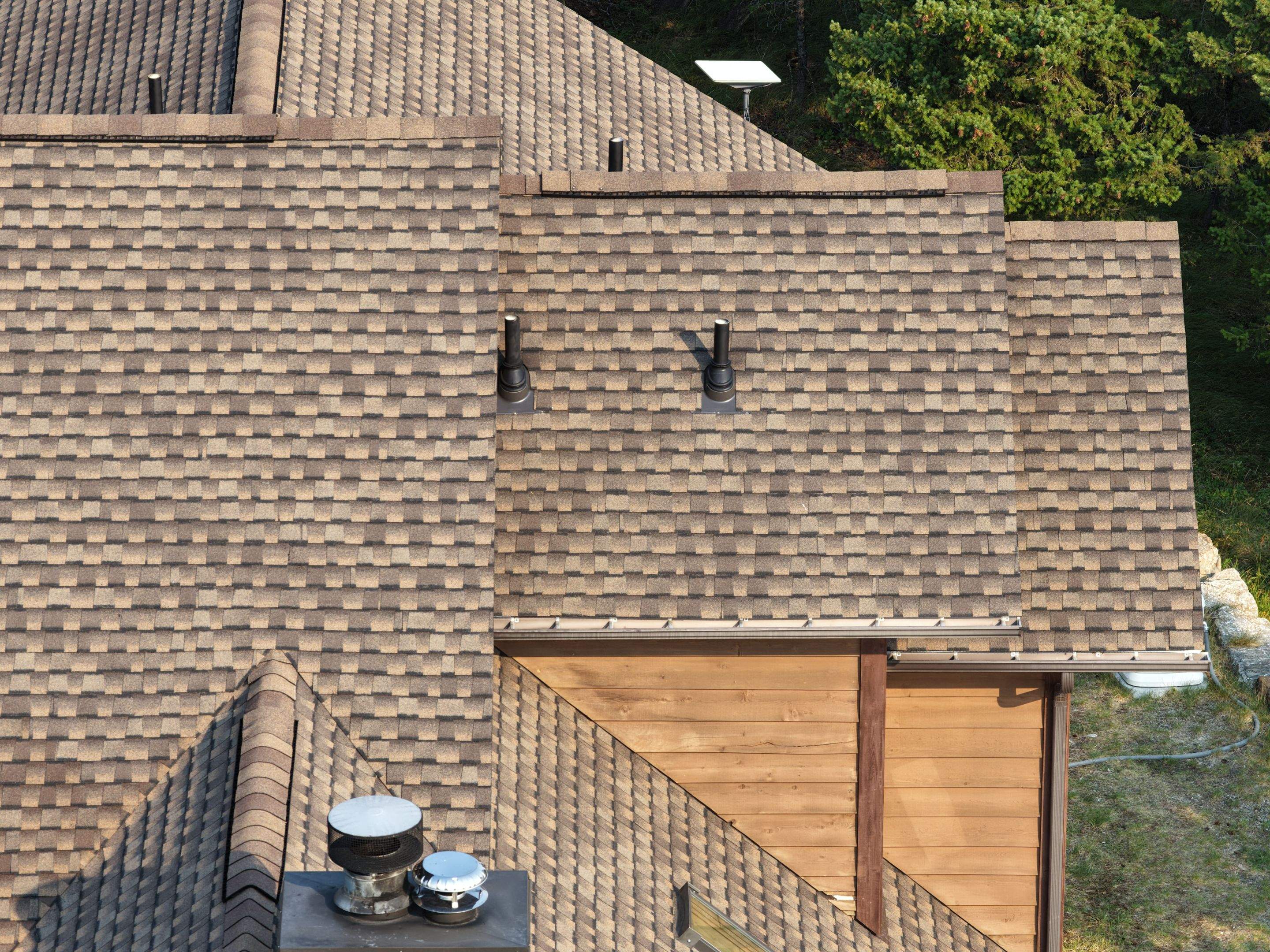 Roof Replacement - GAF Timberline UHDZ - Barkwood  by Montana Roofing Solutions