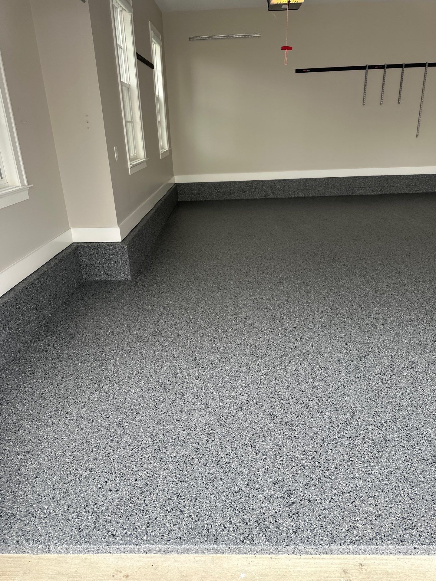 Garage Floor Coating using Nightfall by My Garage Floor Guys