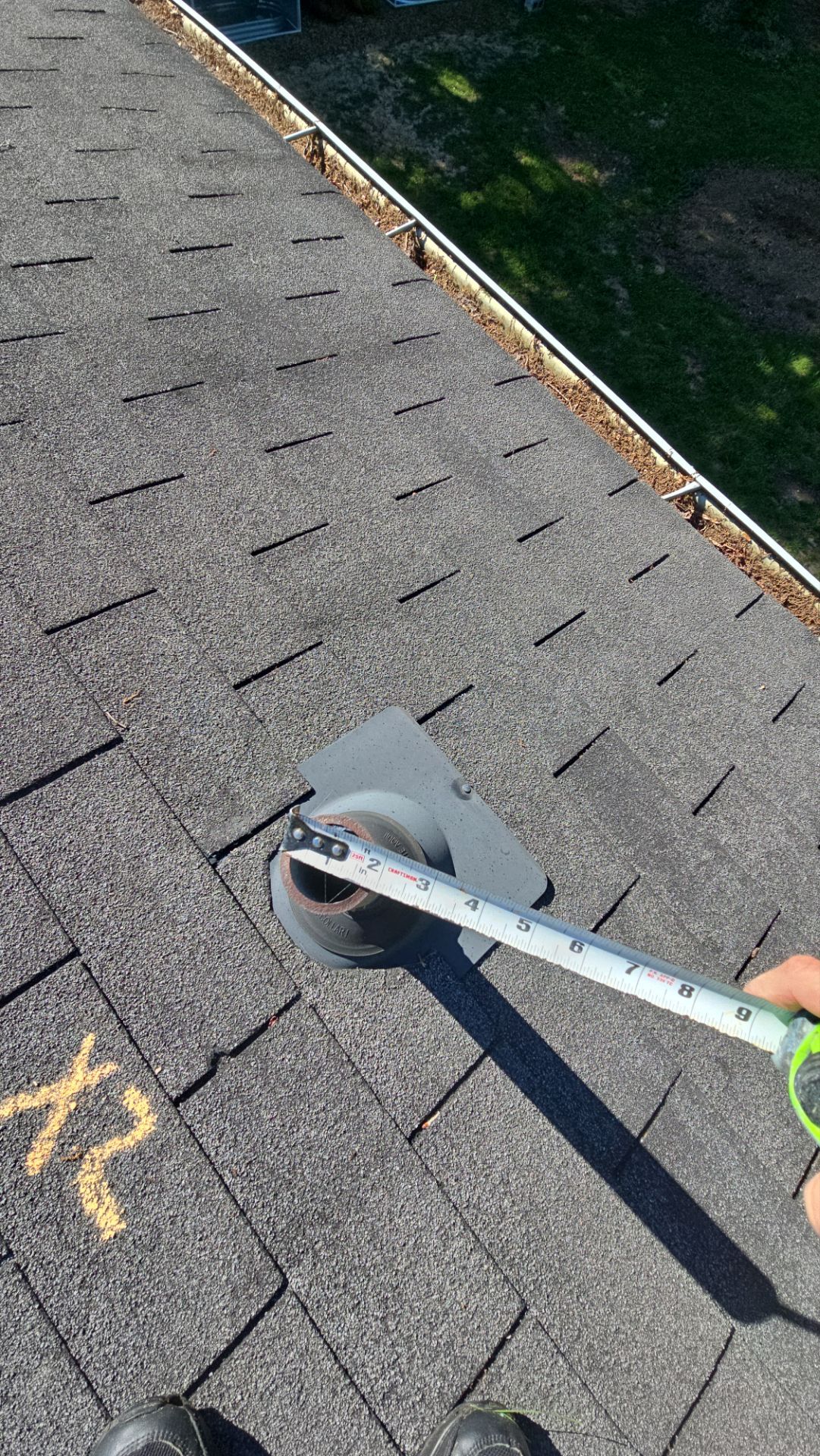 Roof and gutter replacement by hail and wind damage by Just Brilliant Restoration JBR