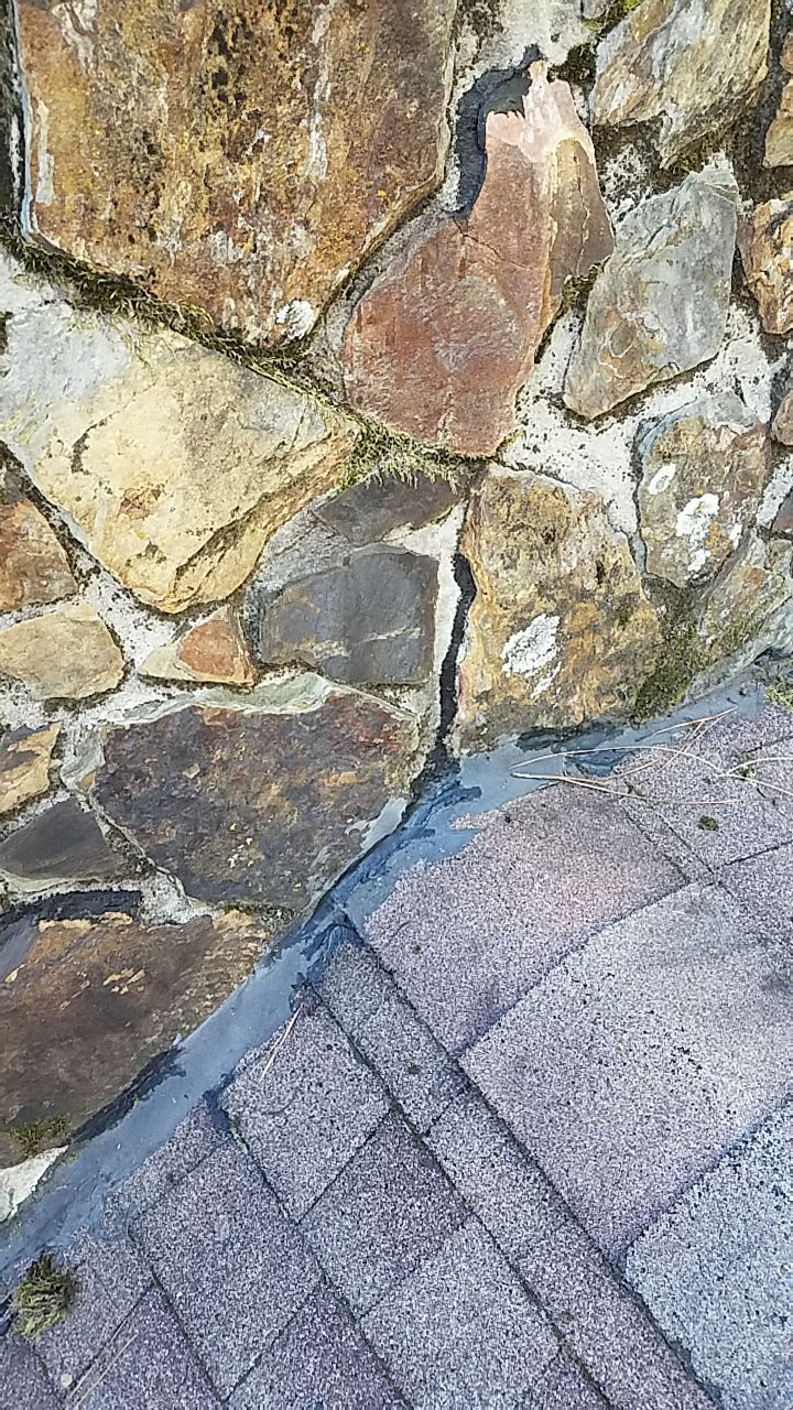 Chimney Flashing using Roof Repair by American Roofing NC
