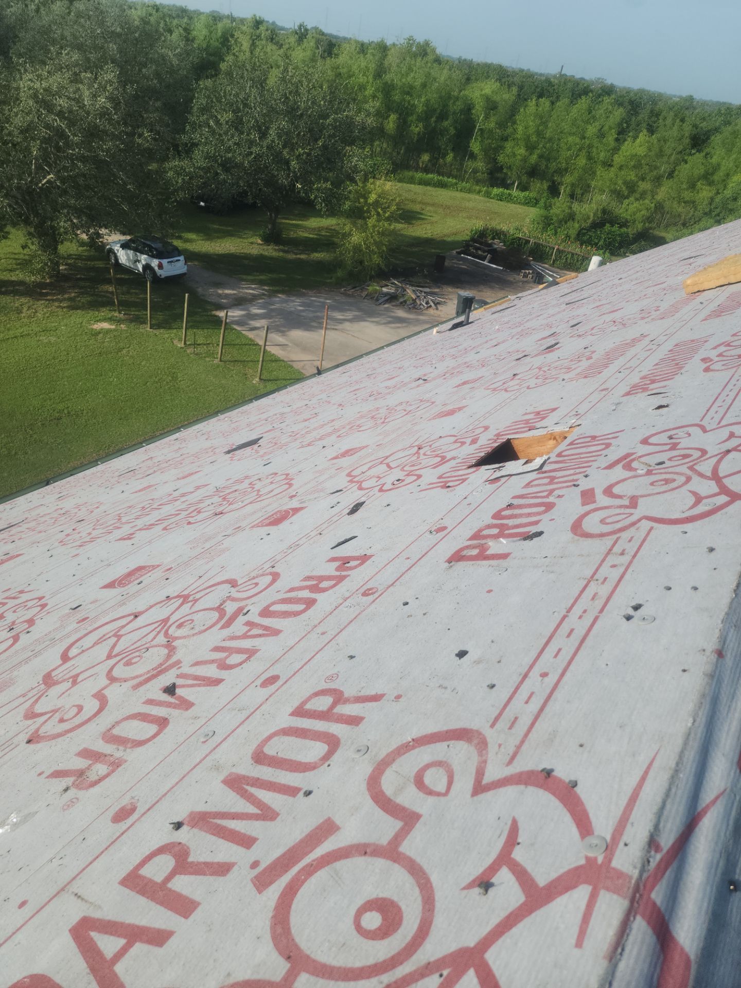 Residential Roofing Installation using Owen's Corning Duration (Lifetime) Shingles by Roof Repair Company
