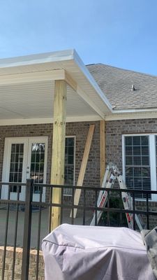 Porch - Residential Roofing Installation