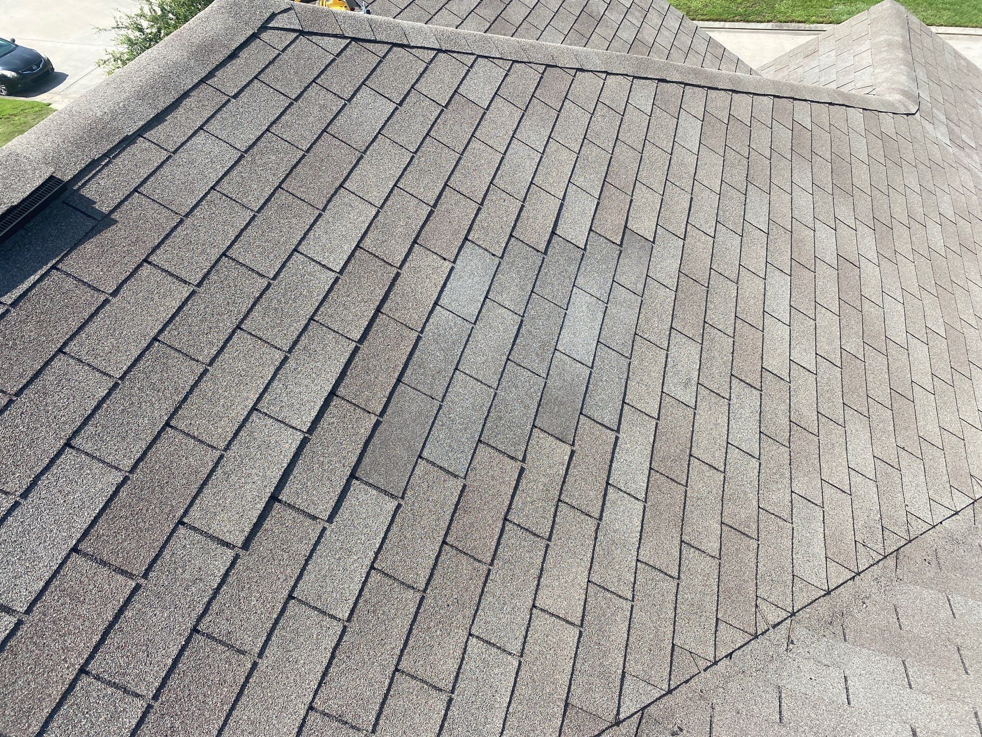 Hail Damage using Owen's Corning Duration (Lifetime) Shingles by Roof Repair Company