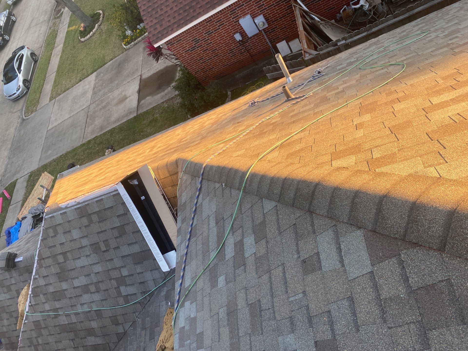 Residential Roofing Installation using Owen's Corning Duration (Lifetime) Shingles by Roof Repair Company