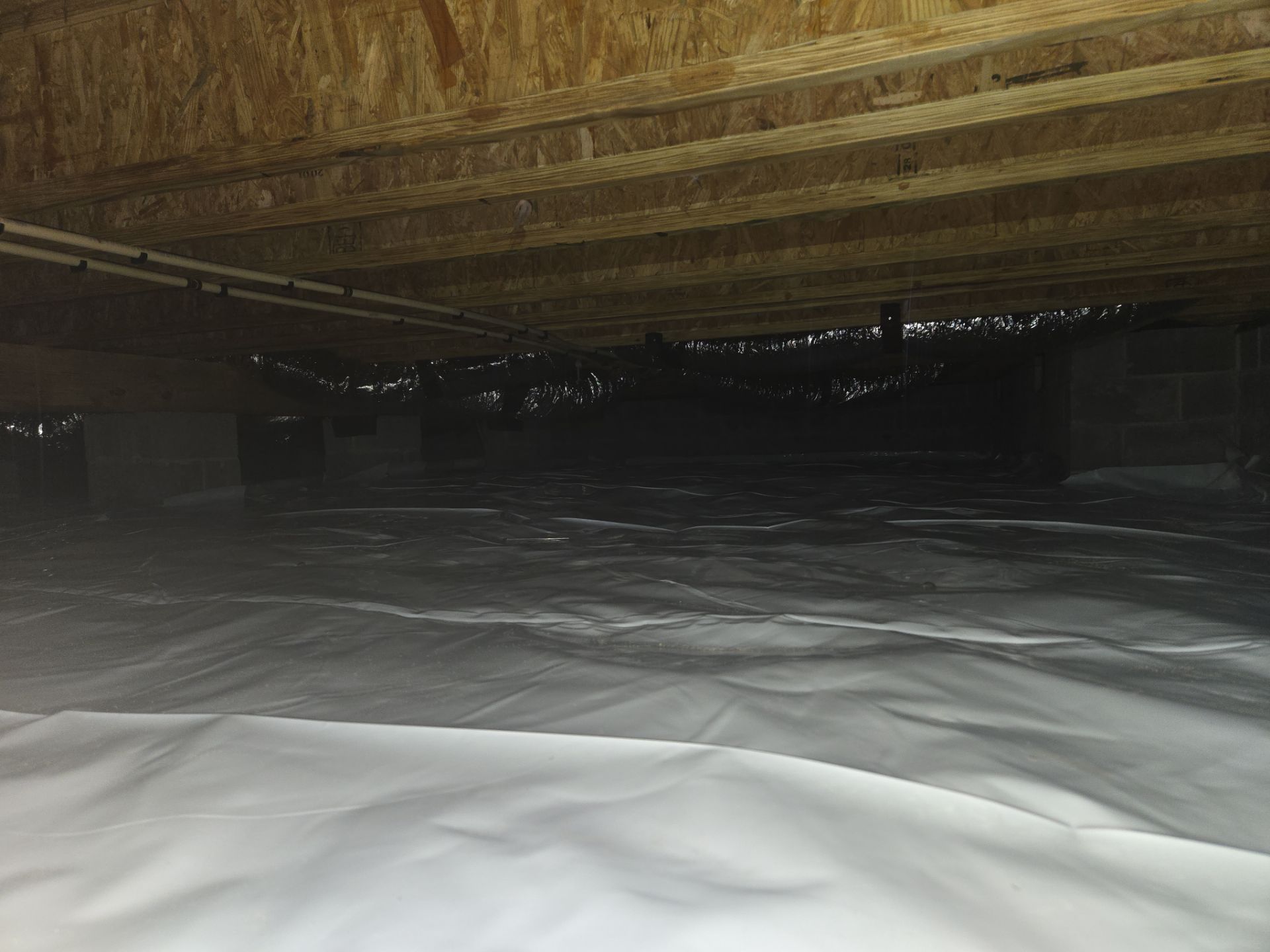 Project in Yorktown by Patriot Crawl Space Repairs