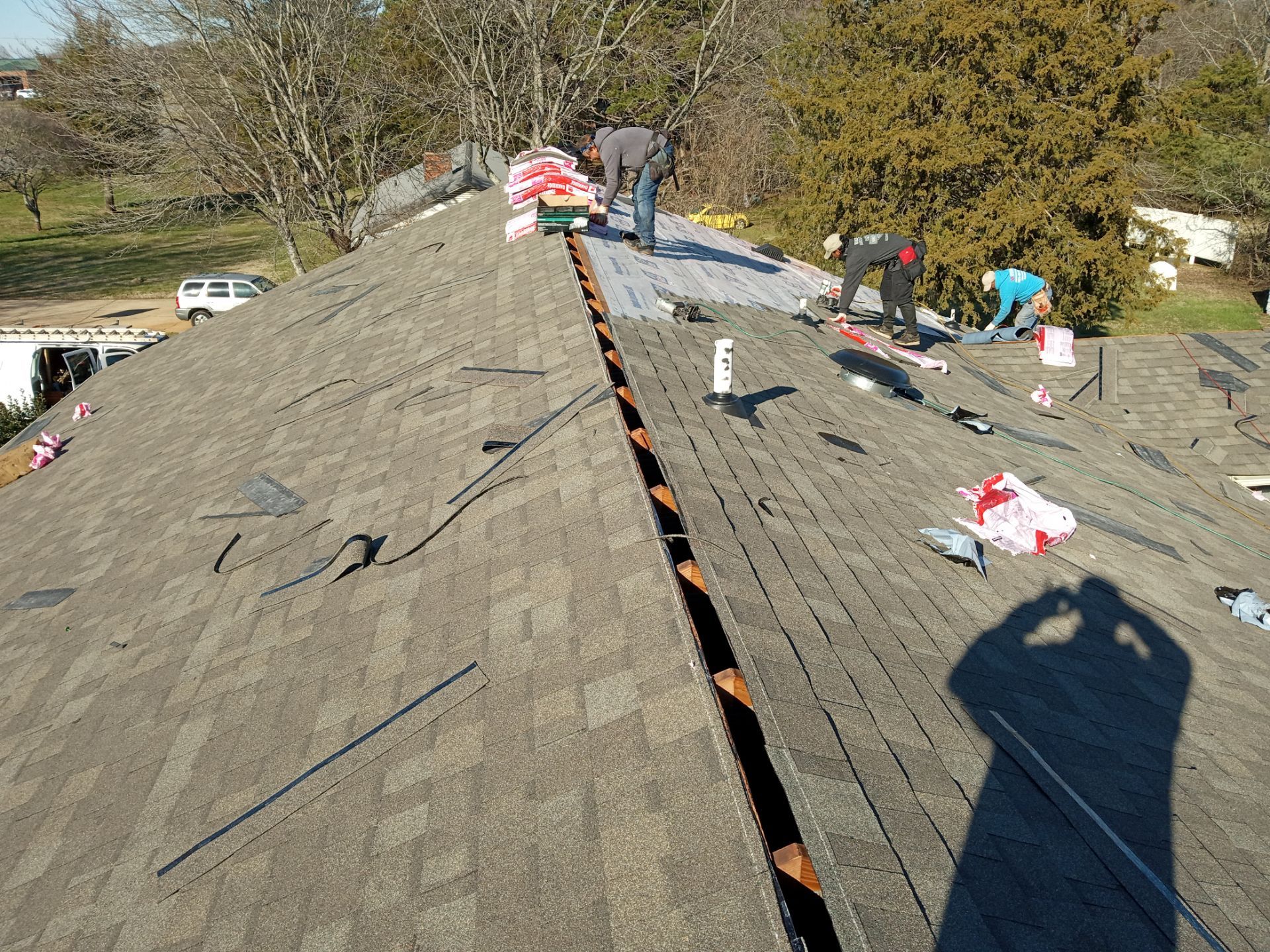 Morgan's Roof by BROCK BUILDERS 