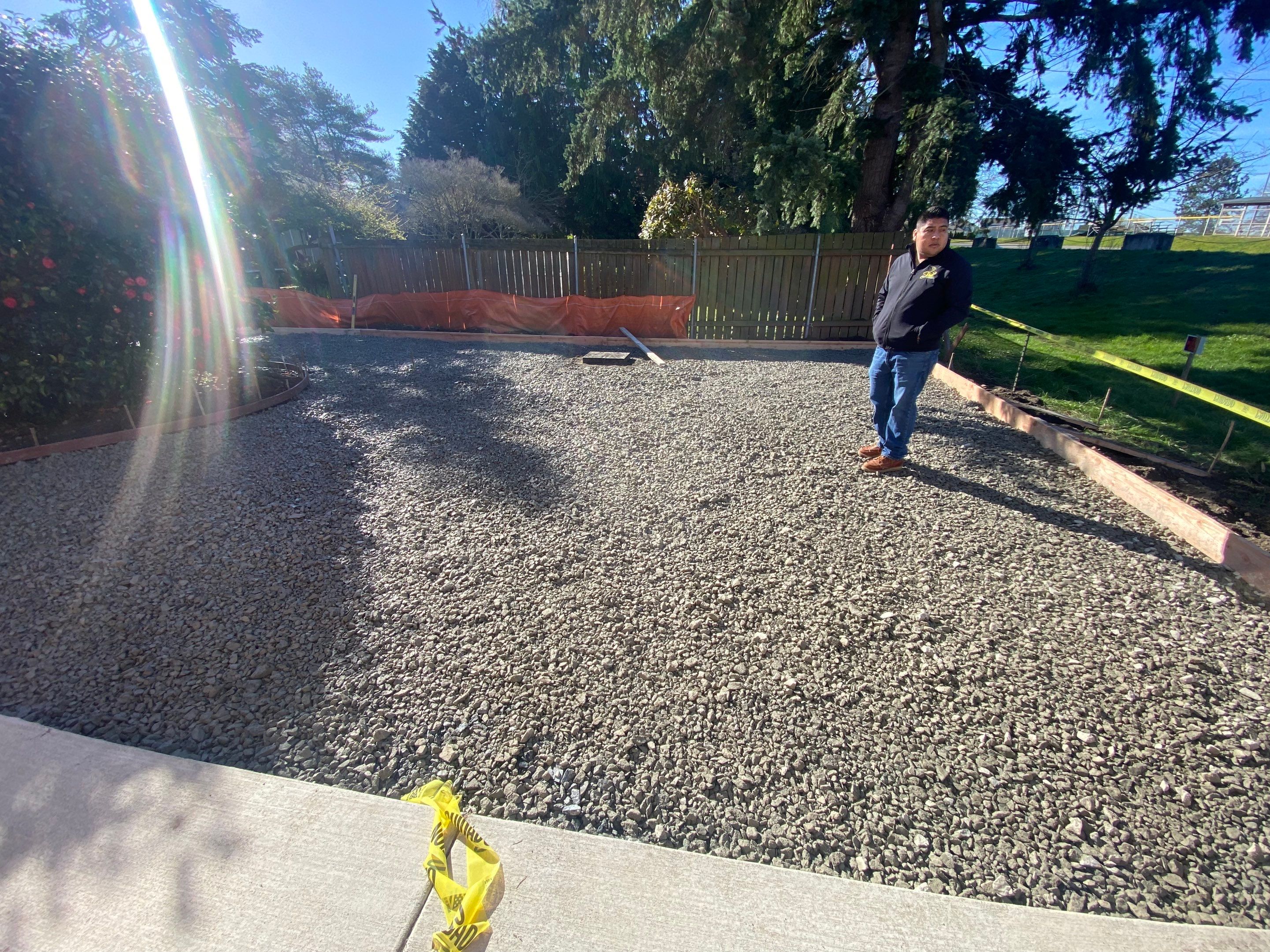 Ron | Pervious Concrete Driveway  by Jireh Asphalt & Concrete Inc 
