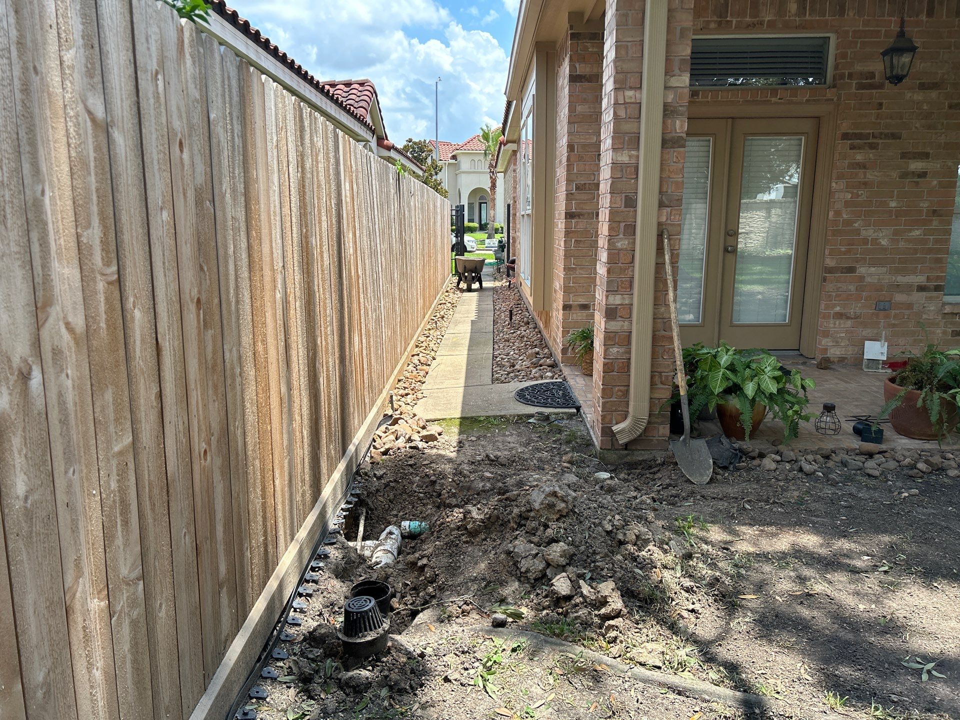 Major Water Problem Solved: Drainage Overhaul for Mary Lou! 🌧️➡️ curb by Texas Urban Elements