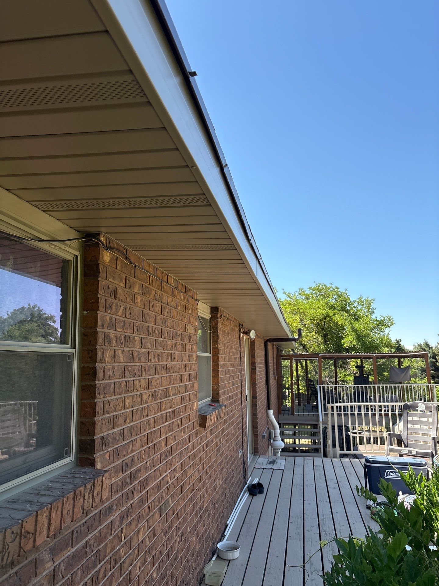 Project in South Weber by Emerald Gotcha Gutters 