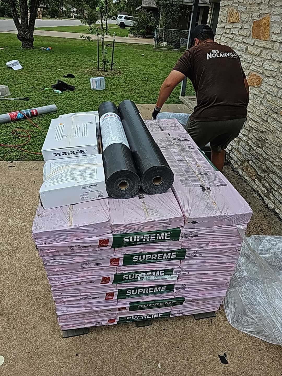 Residential Roofing Installation using Owens Corning Supreme by Lighthouse Contractors