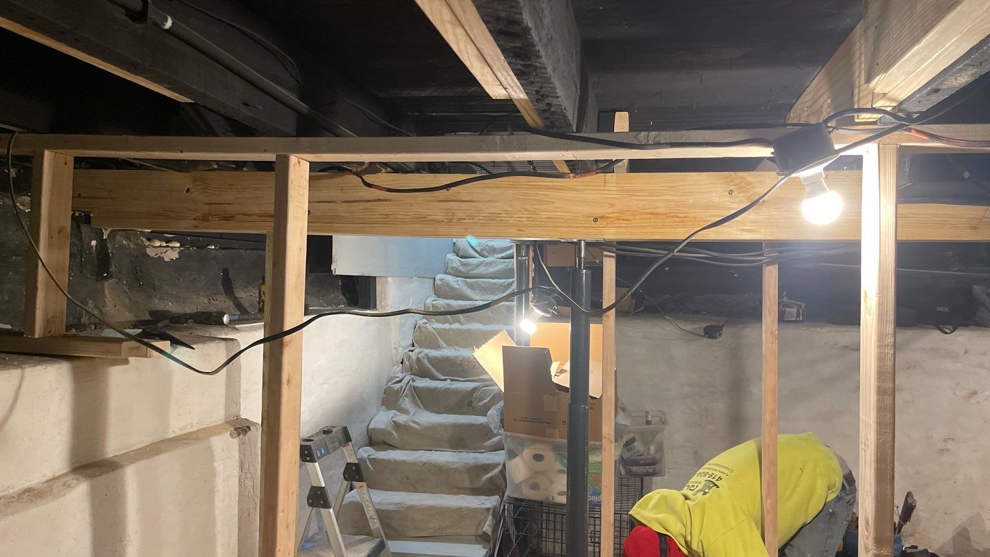Basement Structural Carpentry by Toledo Basement Repair