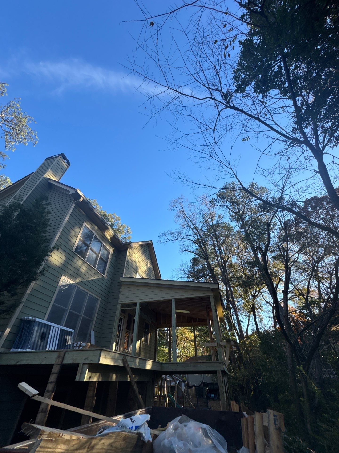 Atlanta Multi-Level Deck and Custom Screened-In Porch Addition by Swift Home Renovations