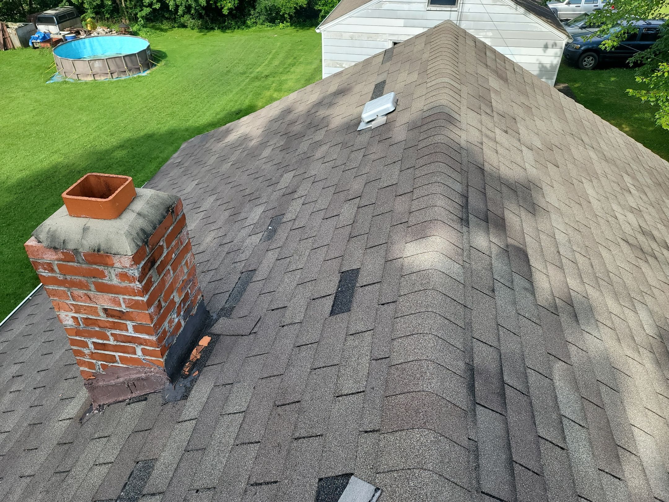 Atlas Pinnacle, Color, Pewter, Drip Edge, White by Eagle Eye Roofing