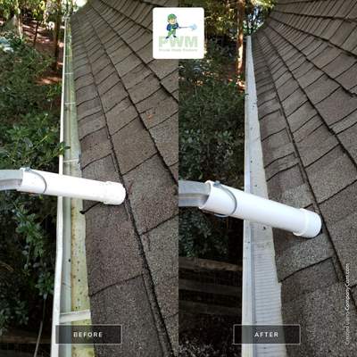 Gutter Guard Instalation using Easy-on gutter guard by Gutter Glove