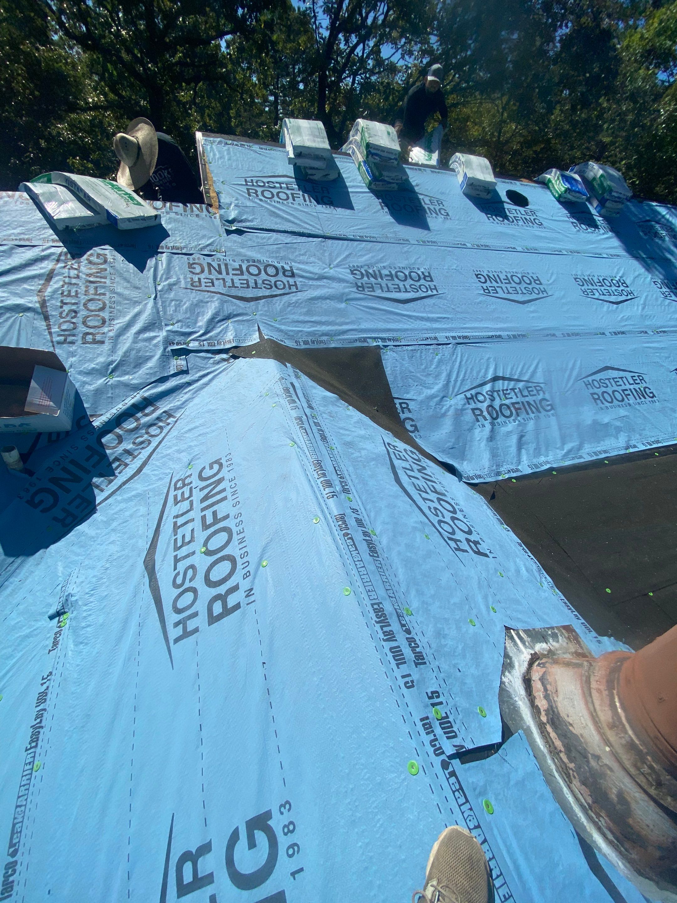 Residential Shingle Reroof using Malarkey Vista by Hostetler Roofing