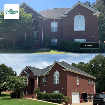Residential Roofing Installation using Architectural Shingles