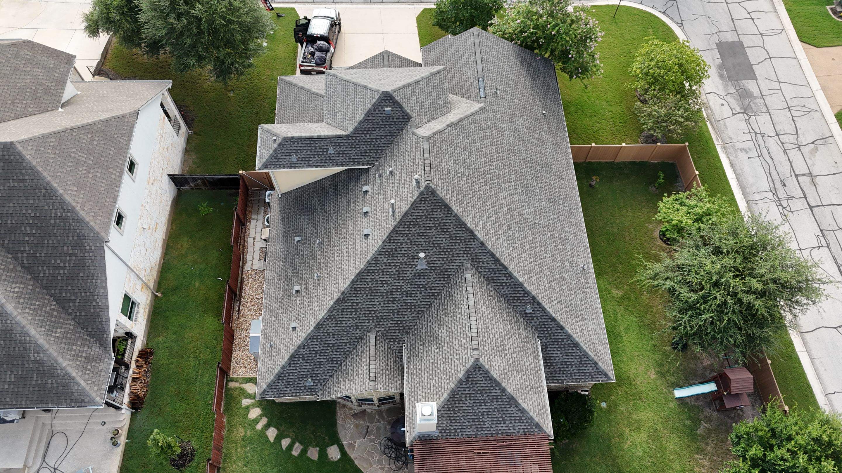 Residential Roofing Installation and Gutter Replacement in Austin by RoofsOnly.com