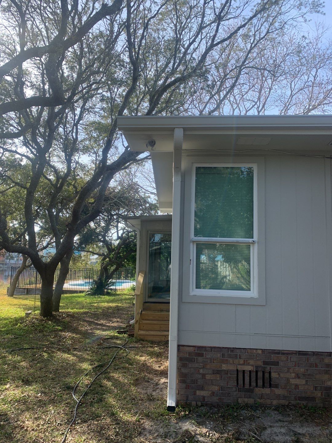New Gutter Installation in Panama City Beach FL by Gutter Professors