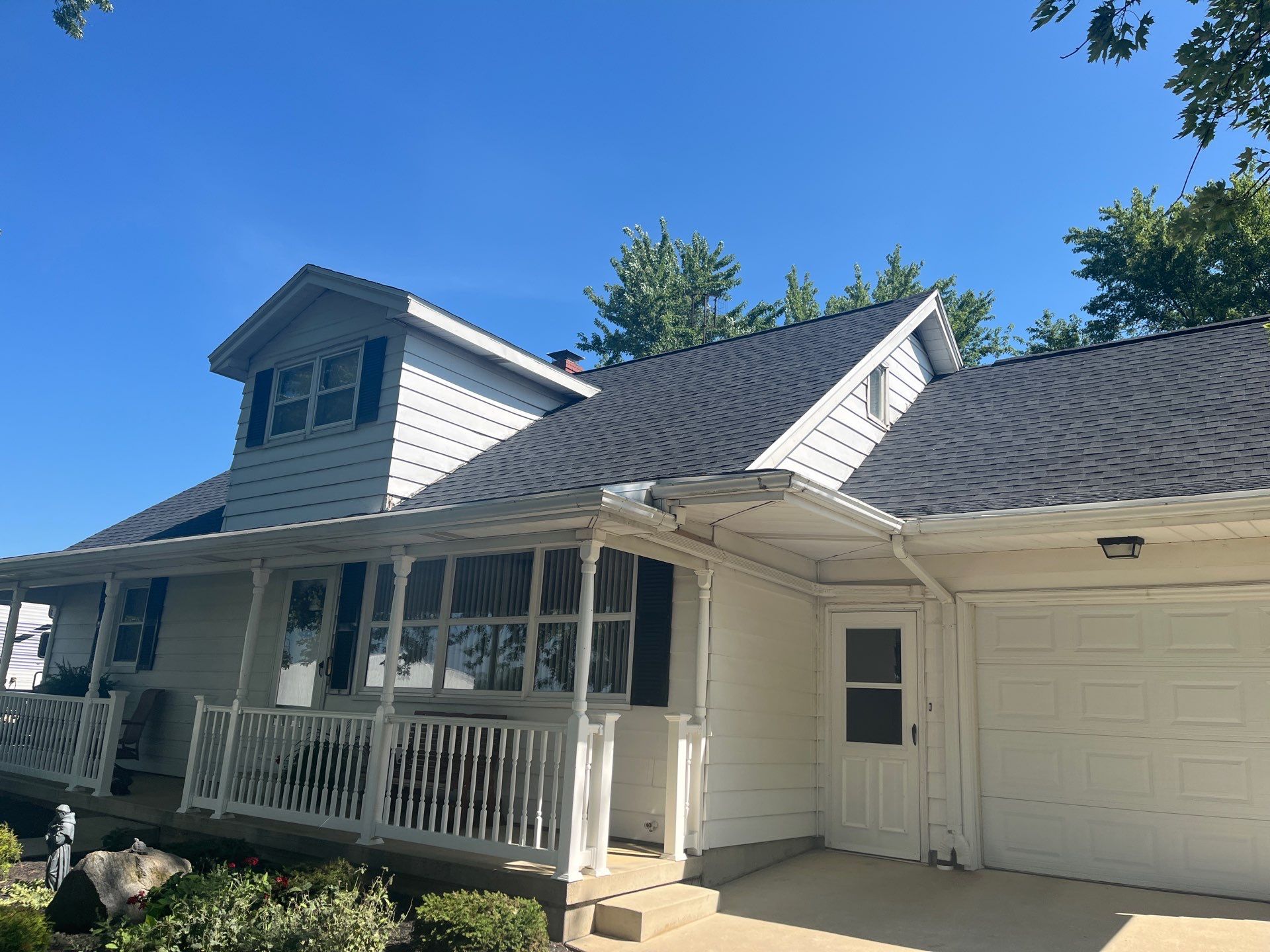 Residential Roofing Installation using GAF Timberline HDZ Charcoal by Nitro Roofing and Construction